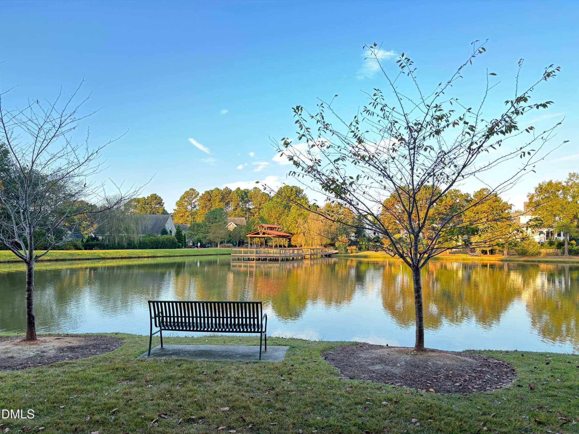 Fishing pond - 1300 Groves Field Lane, Wake Forest, NC 27587