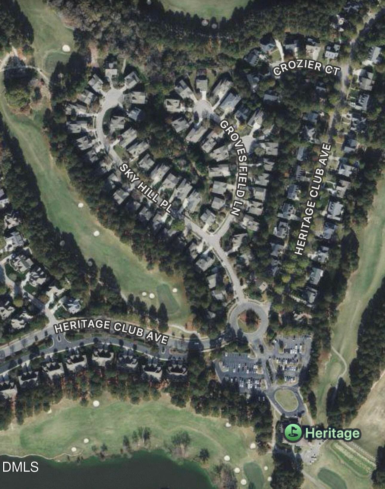 Golf course community - 1300 Groves Field Lane, Wake Forest, NC 27587