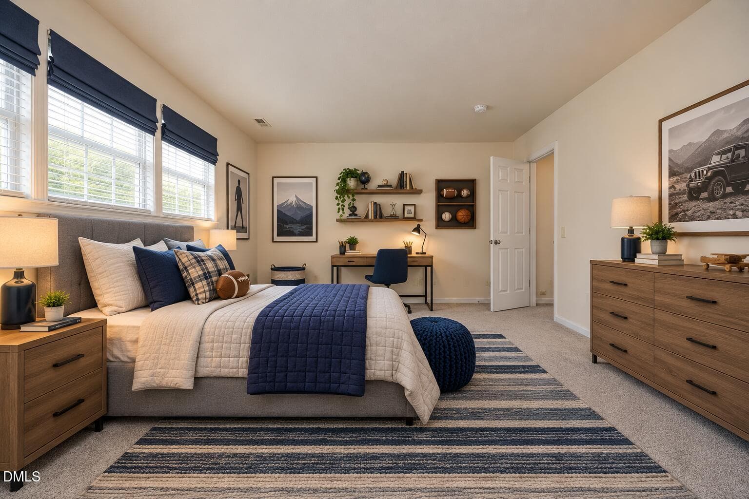 BR2 virtually staged - 1529 Pebble Creek Crossing, Durham, NC 27713