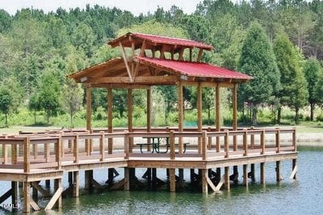 Pier at the fishing pond - 1300 Groves Field Lane, Wake Forest, NC 27587