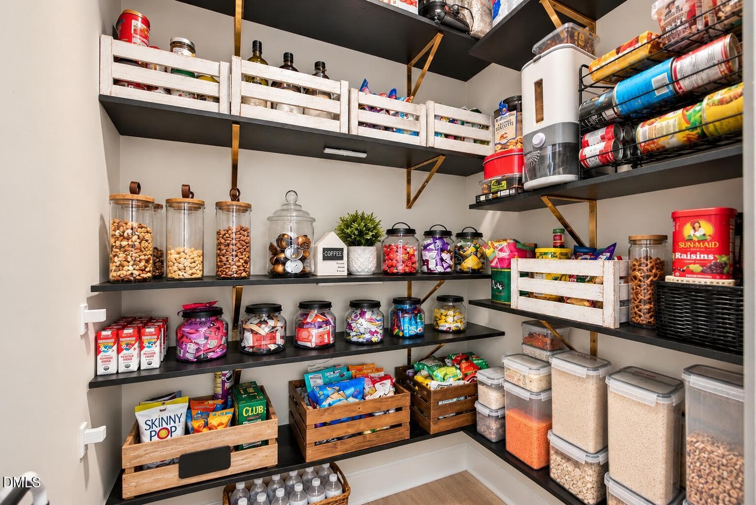 Organized Walk-In Pantry Shelves - 8111 Diversy Way, Raleigh, NC 27613