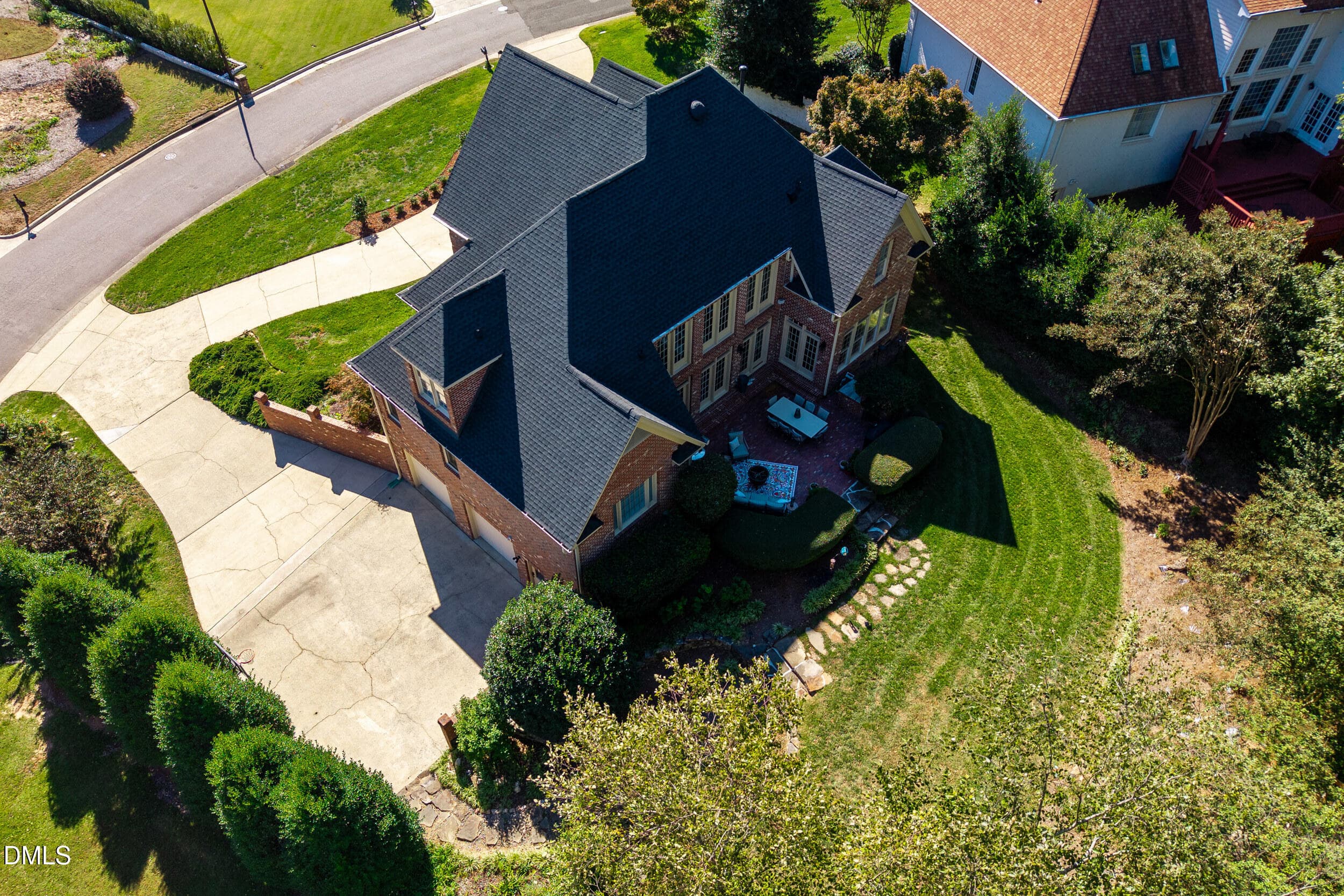 49 -3909 hemsbury way, drone, exterior - 3909 Hemsbury Way, Raleigh, NC 27612