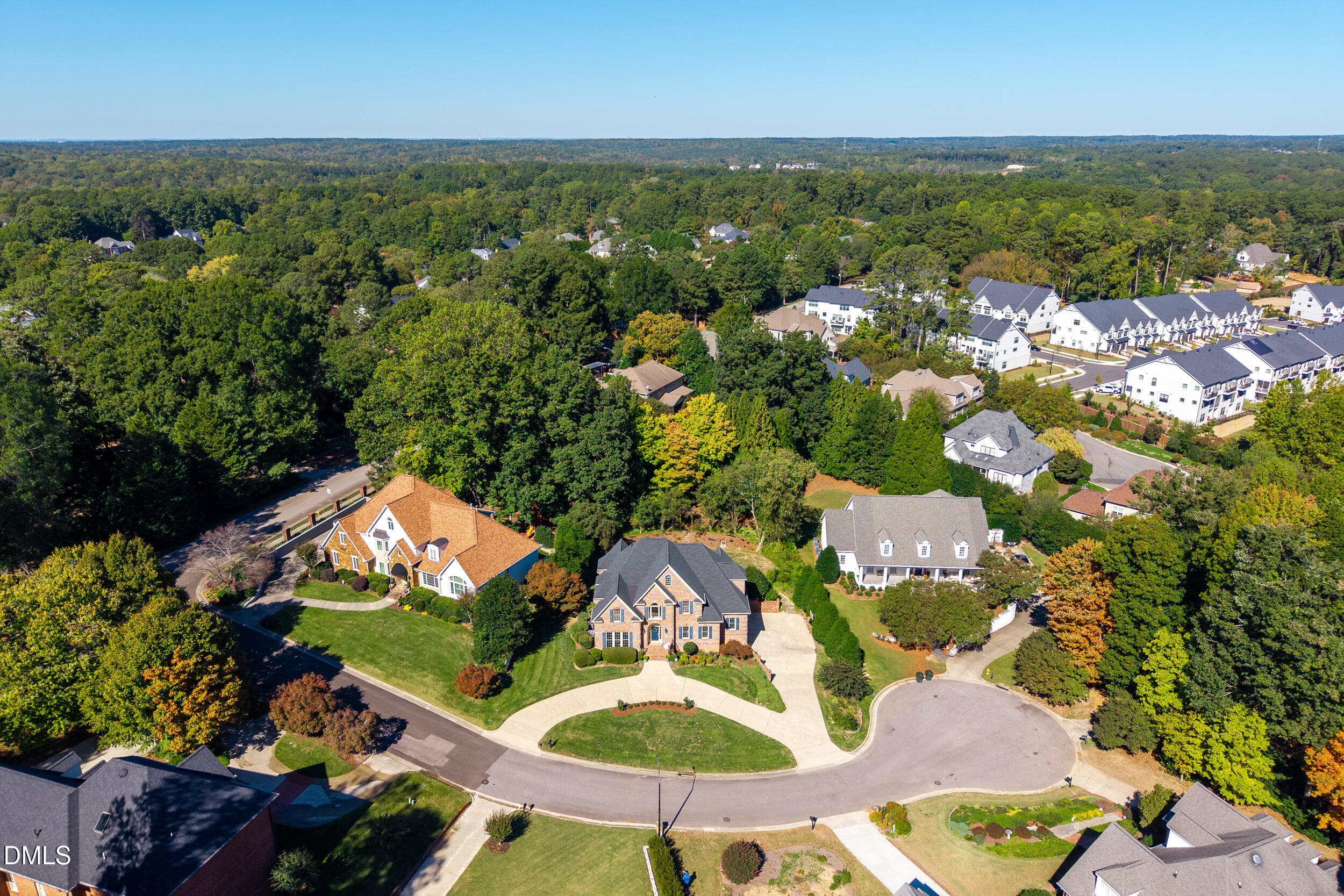 52 -3909 hemsbury way, drone, exterior - 3909 Hemsbury Way, Raleigh, NC 27612