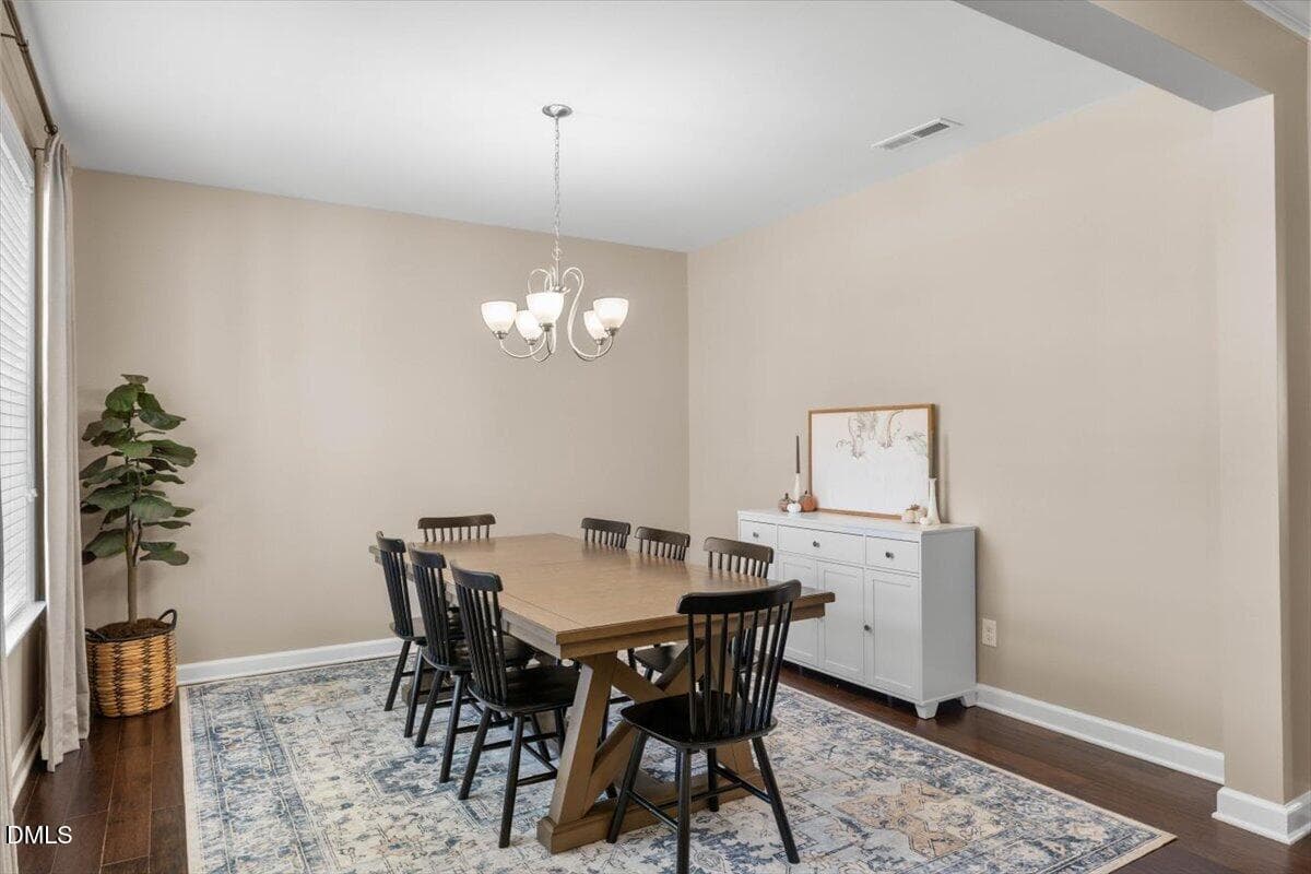 Spacious Dining Room - 2008 Campana Drive, Raleigh, NC 27603