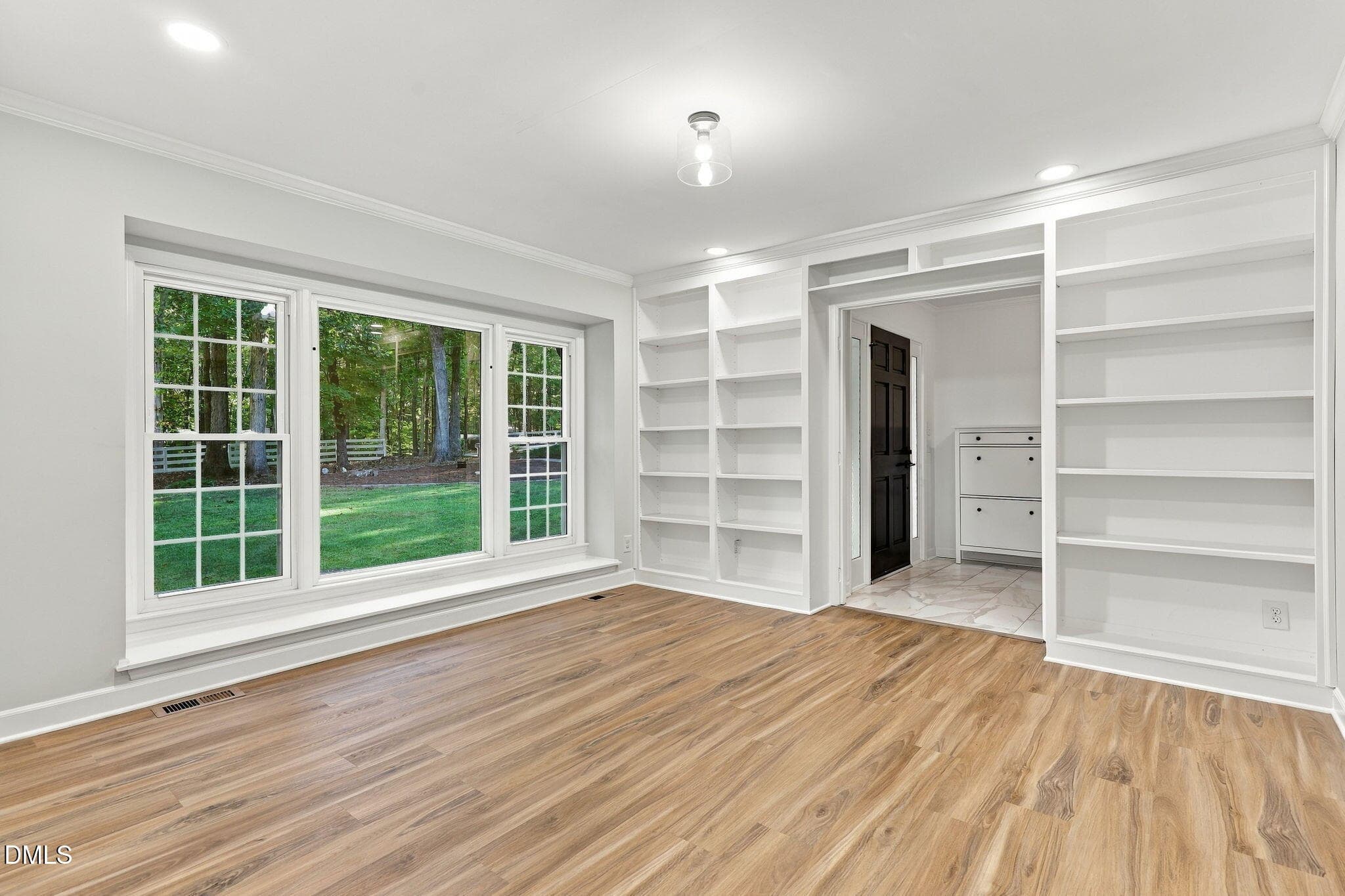 Built ins - 11413 Old Creedmoor Road, Raleigh, NC 27613