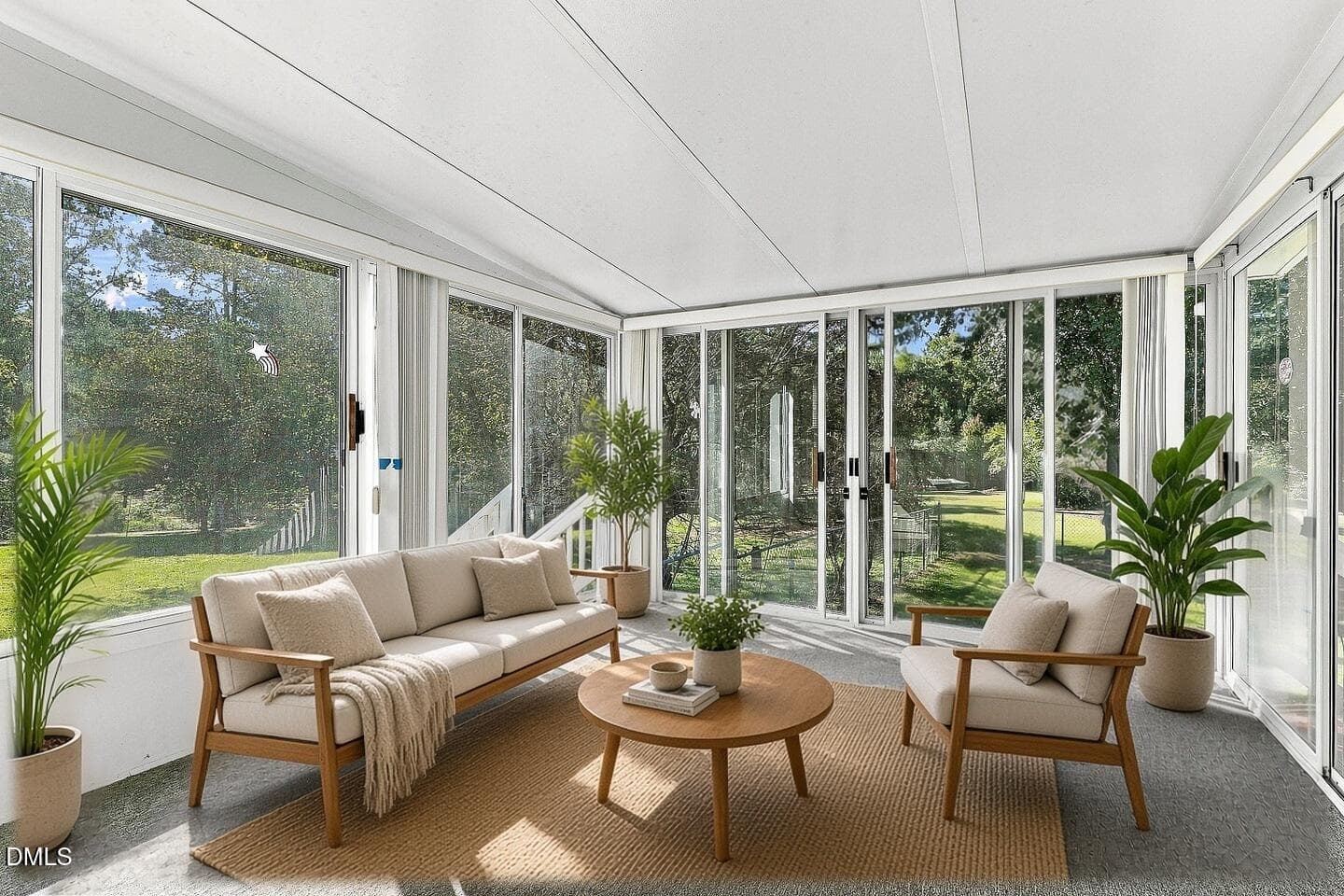 029_sunroom_VIRTUALLY_STAGED - 6216 Powell Ridge Road, Holly Springs, NC 27540