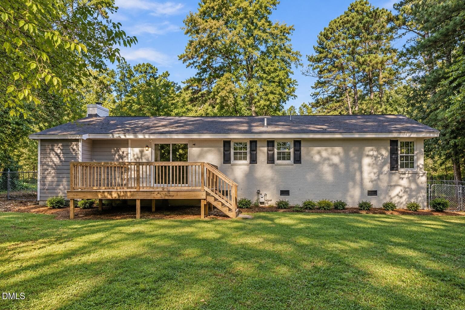 Exterior Back - 2950 Glenridge Drive, Raleigh, NC 27604