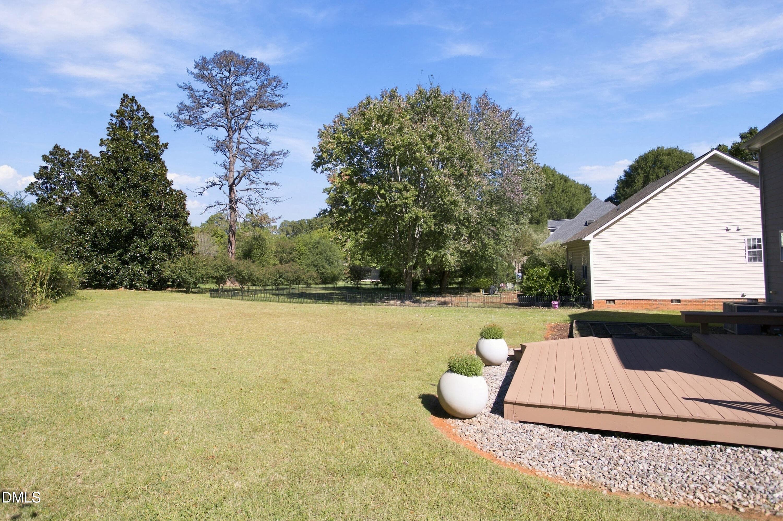 Back Yard - 60 Farmingdale Lane, Pittsboro, NC 27312