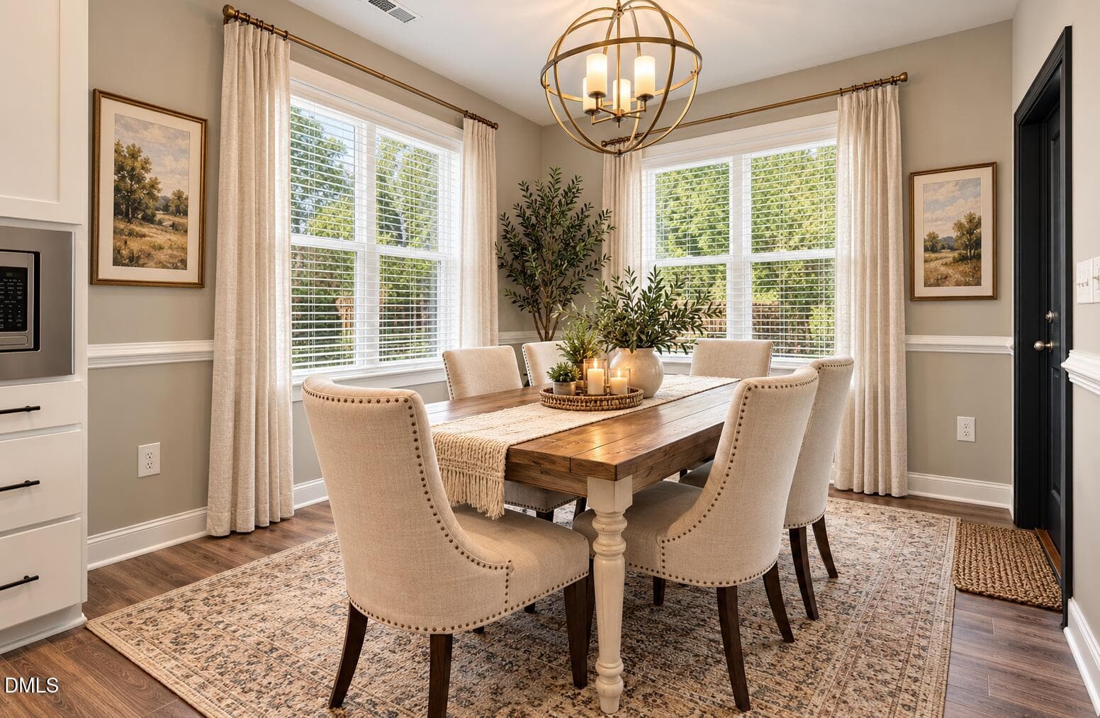 Bright Modern Farmhouse Dining Nook - 2013 Edens Ridge Avenue, Wake Forest, NC 27587