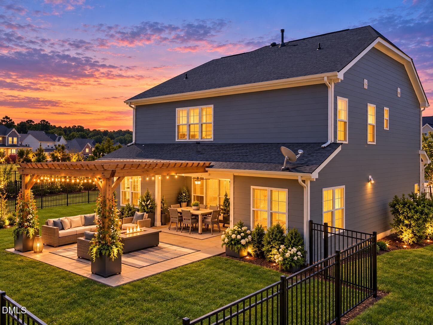 Warm Twilight Backyard Retreat - 2013 Edens Ridge Avenue, Wake Forest, NC 27587