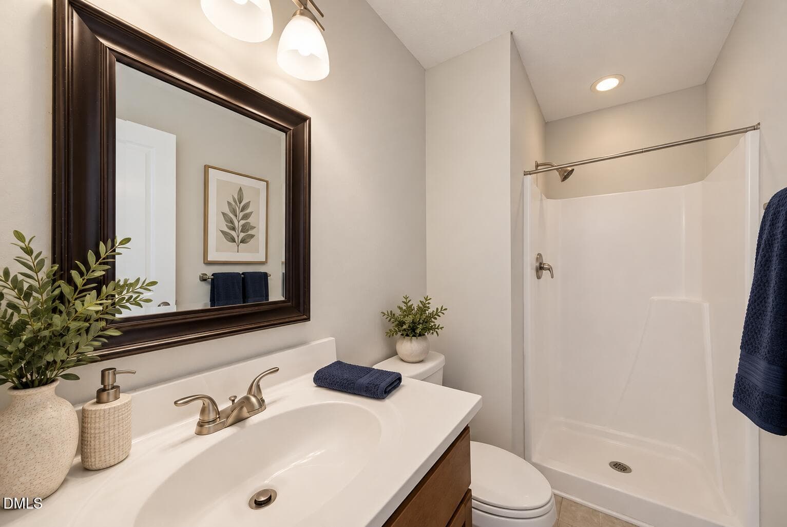 Warm Modern Bathroom Retreat - 2402 Stadium Drive B, Durham, NC 27704
