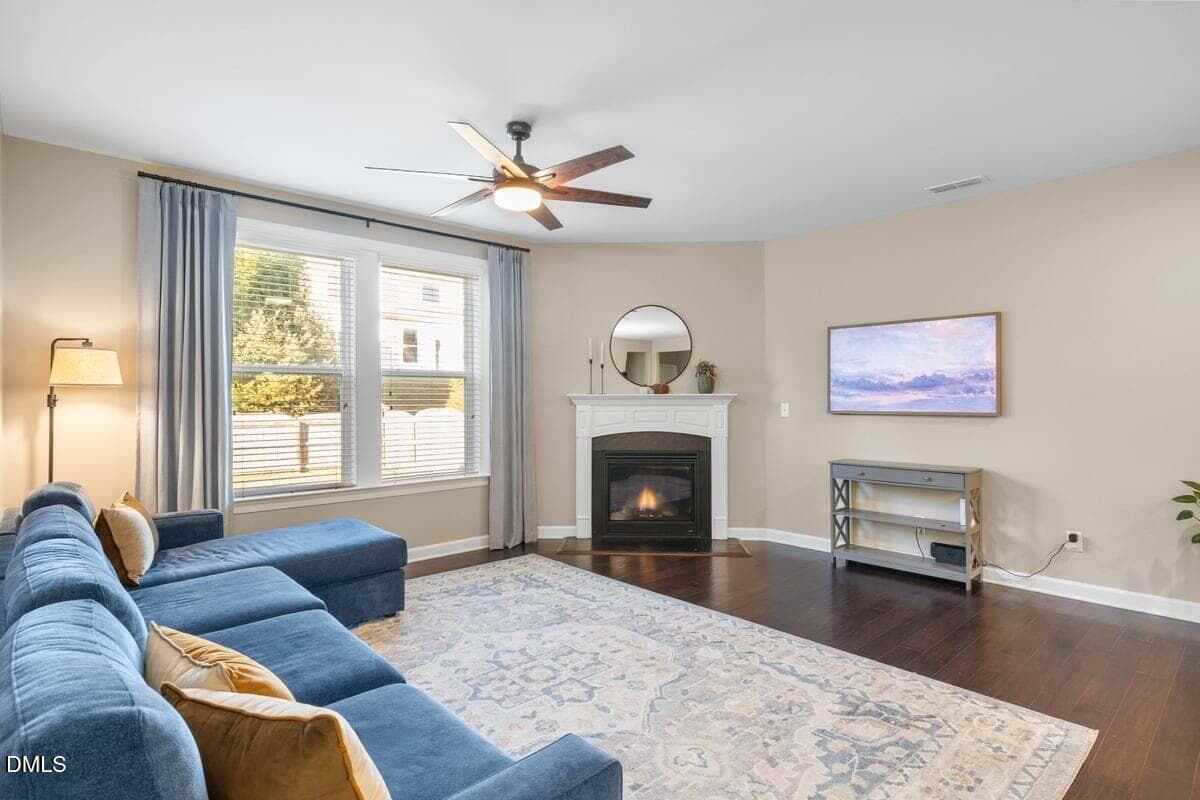 Bright & Open Living Room - 2008 Campana Drive, Raleigh, NC 27603