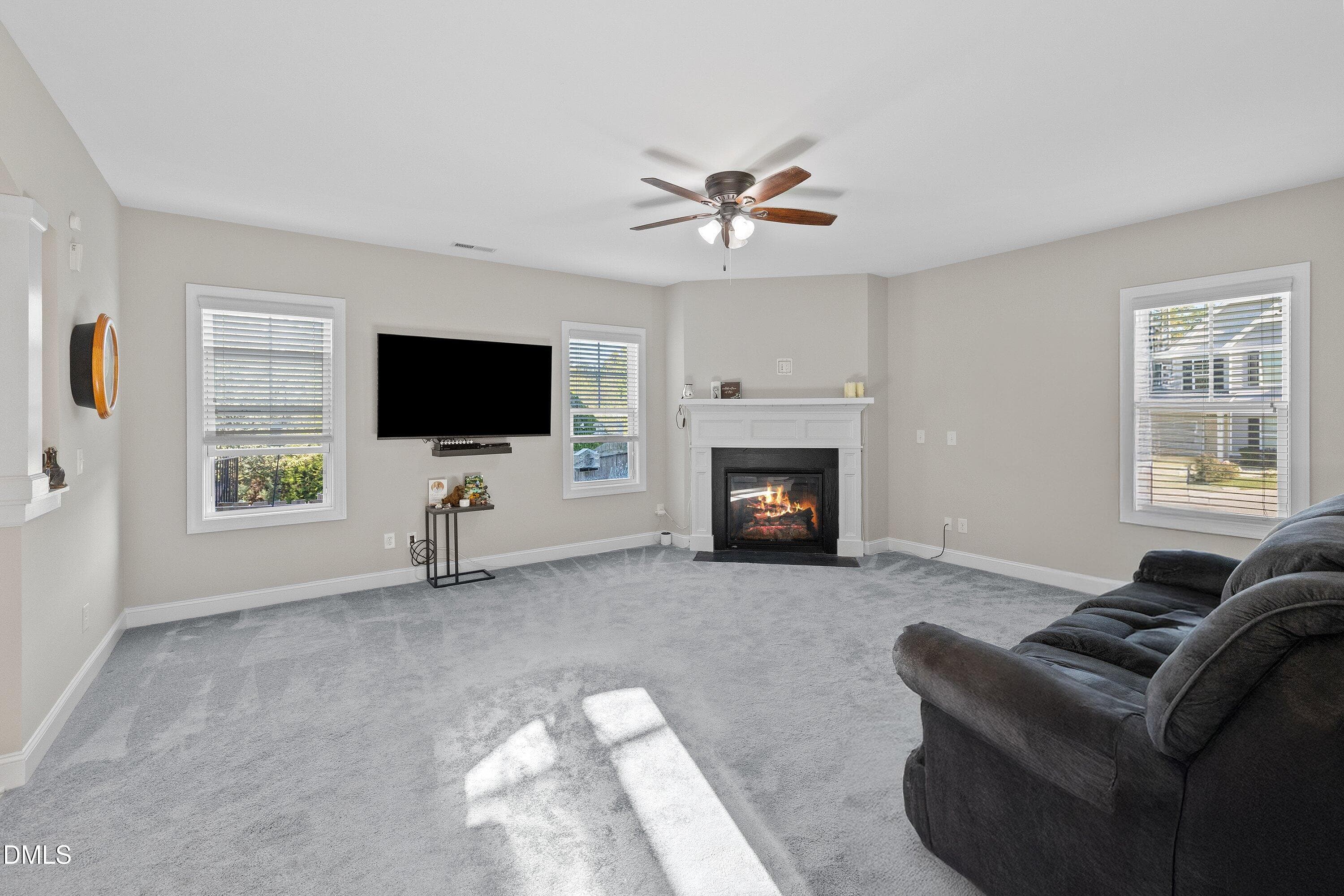 Living Room - 4300 Glengrove Road, Raleigh, NC 27616