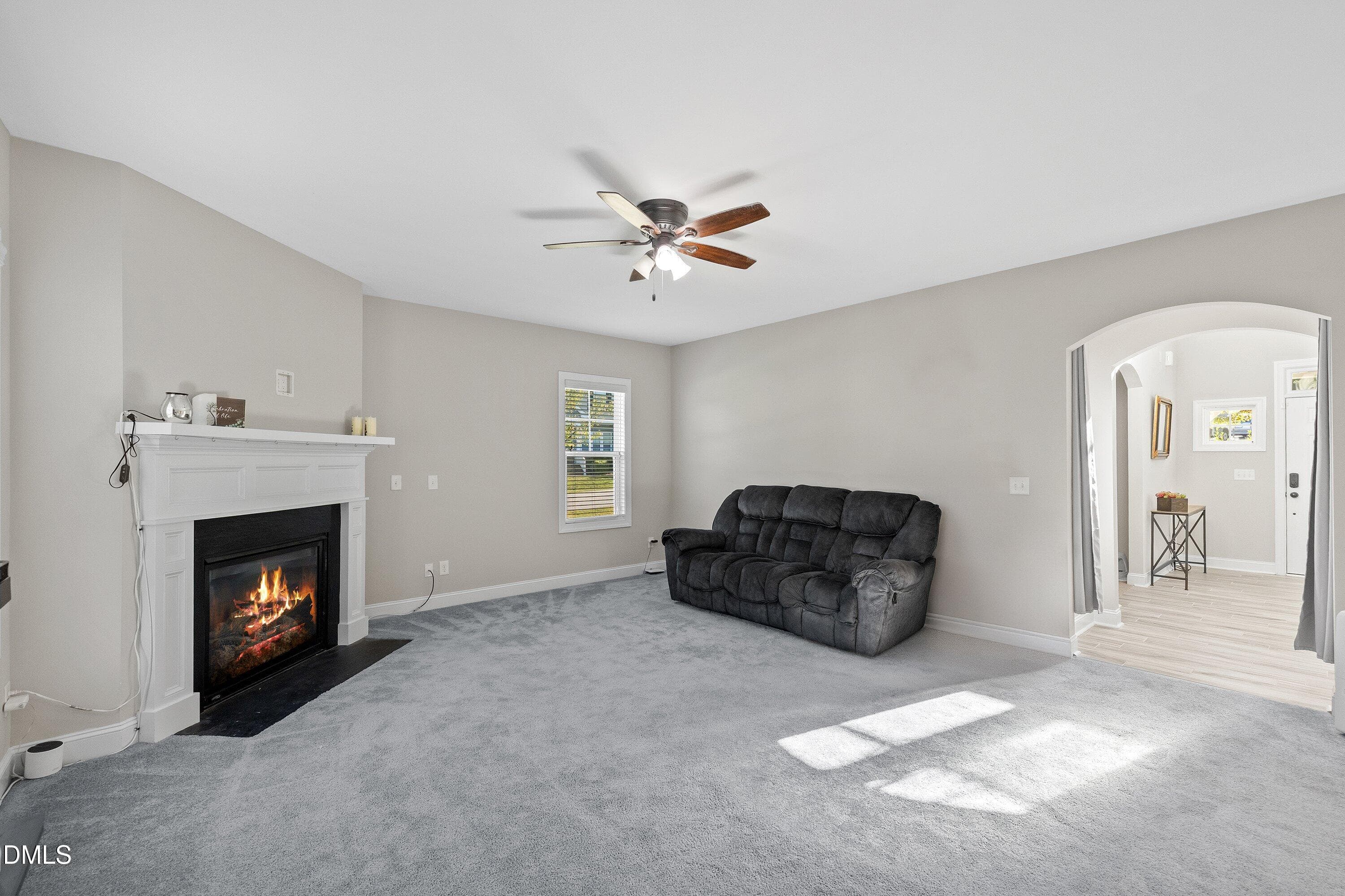 Living Room - 4300 Glengrove Road, Raleigh, NC 27616