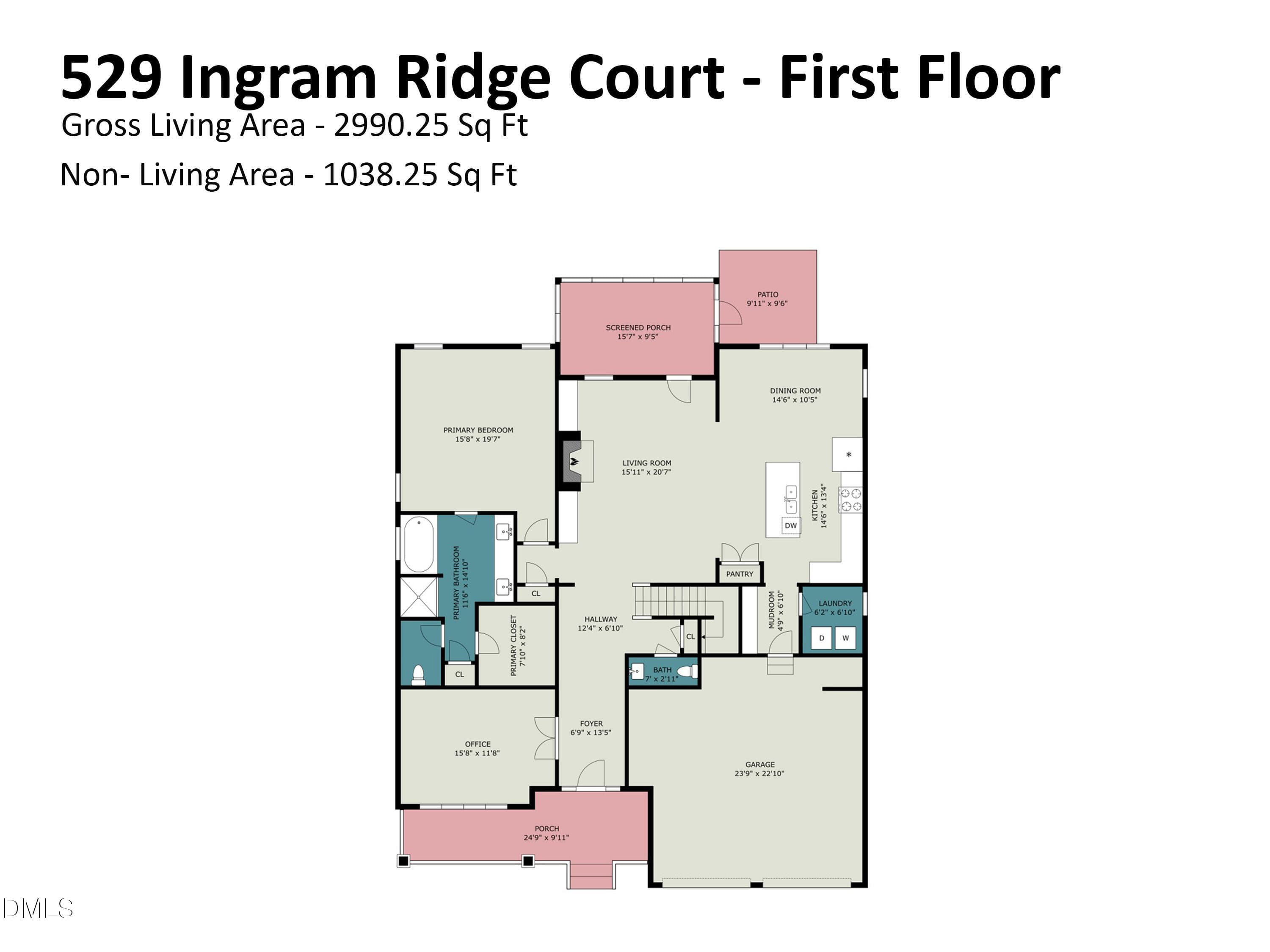 529_ingram_ridge_court_-_first_floor - 529 Ingram Ridge Court, Knightdale, NC 27545