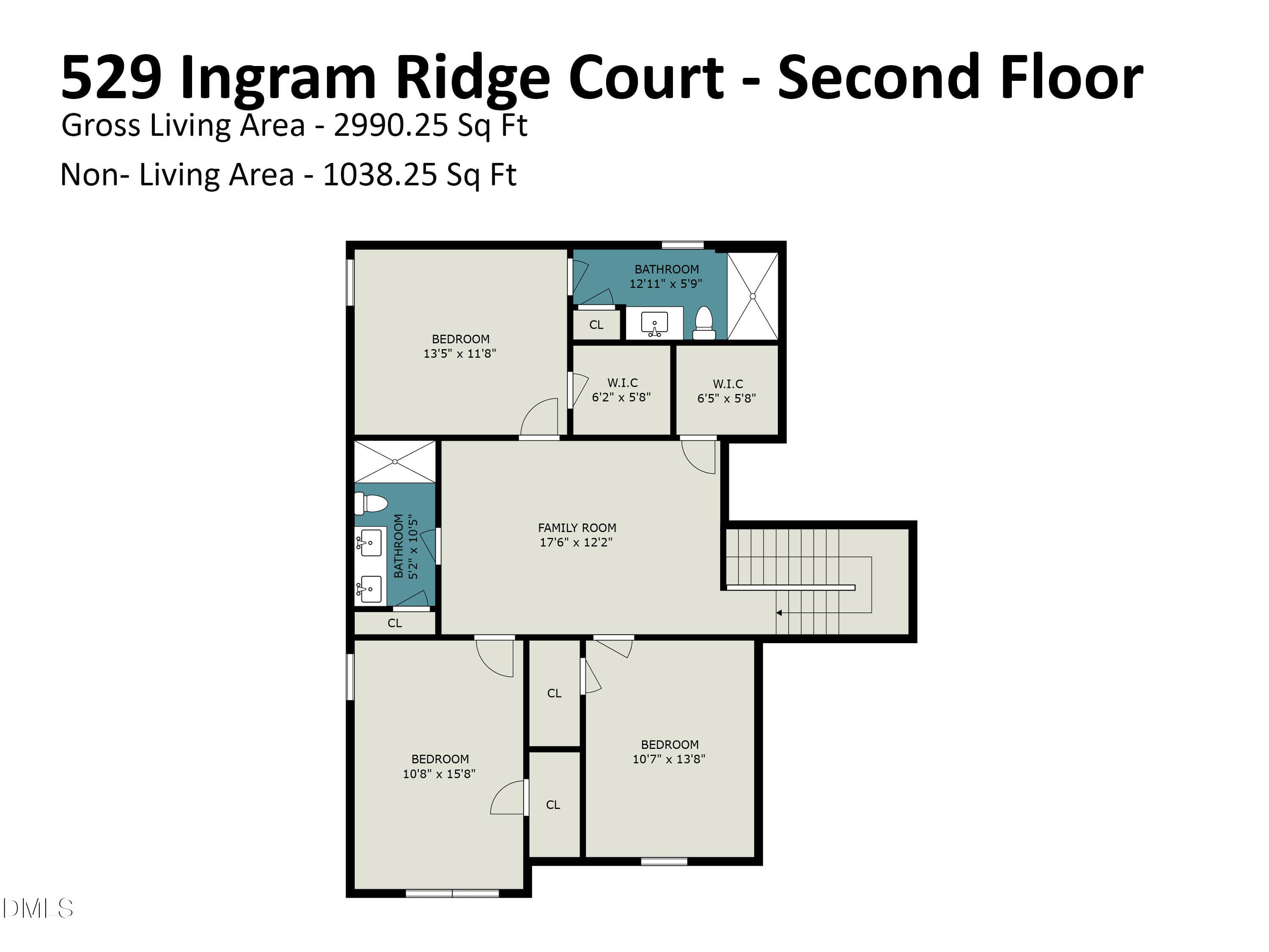 529_ingram_ridge_court_-_second_floor - 529 Ingram Ridge Court, Knightdale, NC 27545