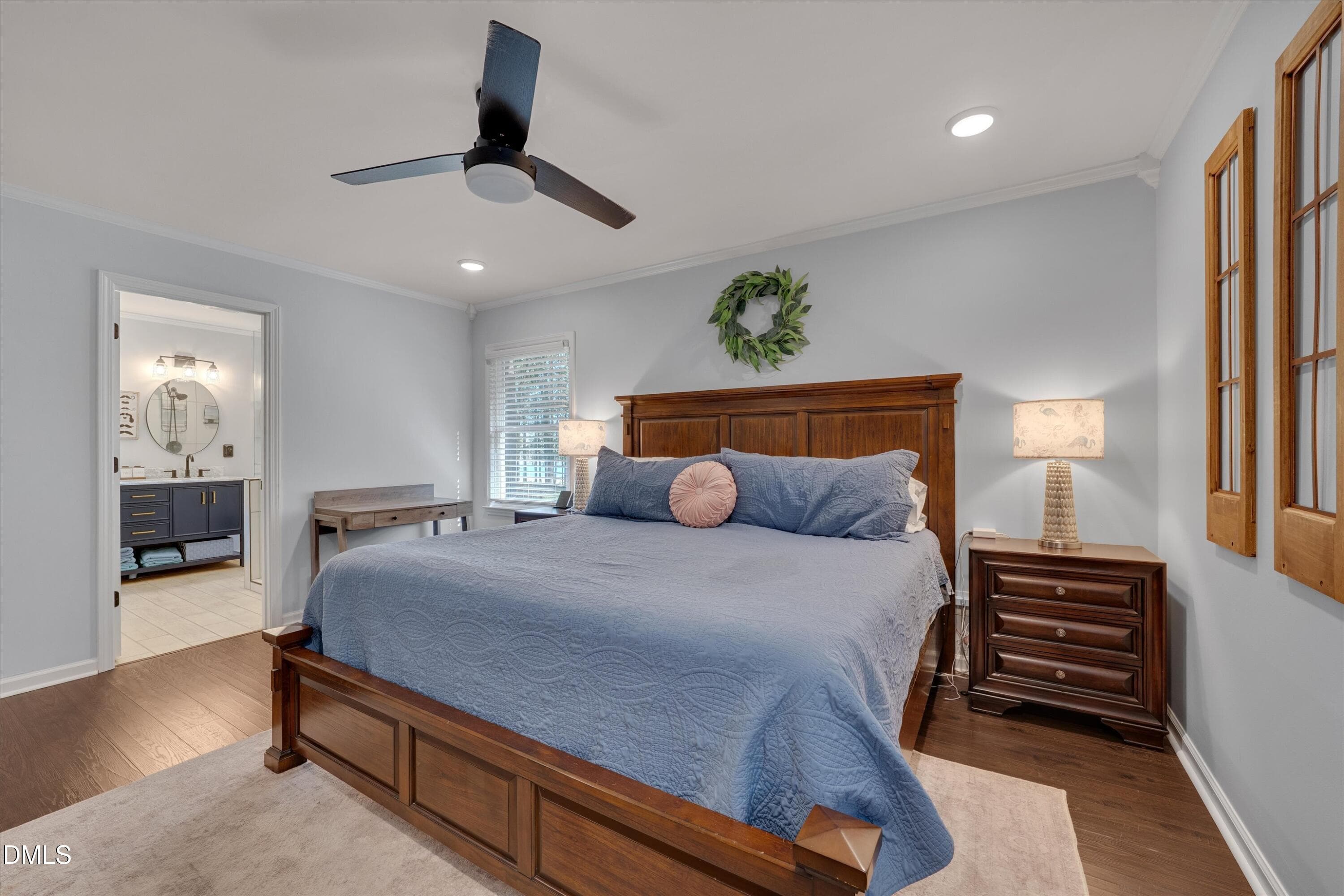 Primary Bedroom - 408 Lake Winds Trail, Rougemont, NC 27572