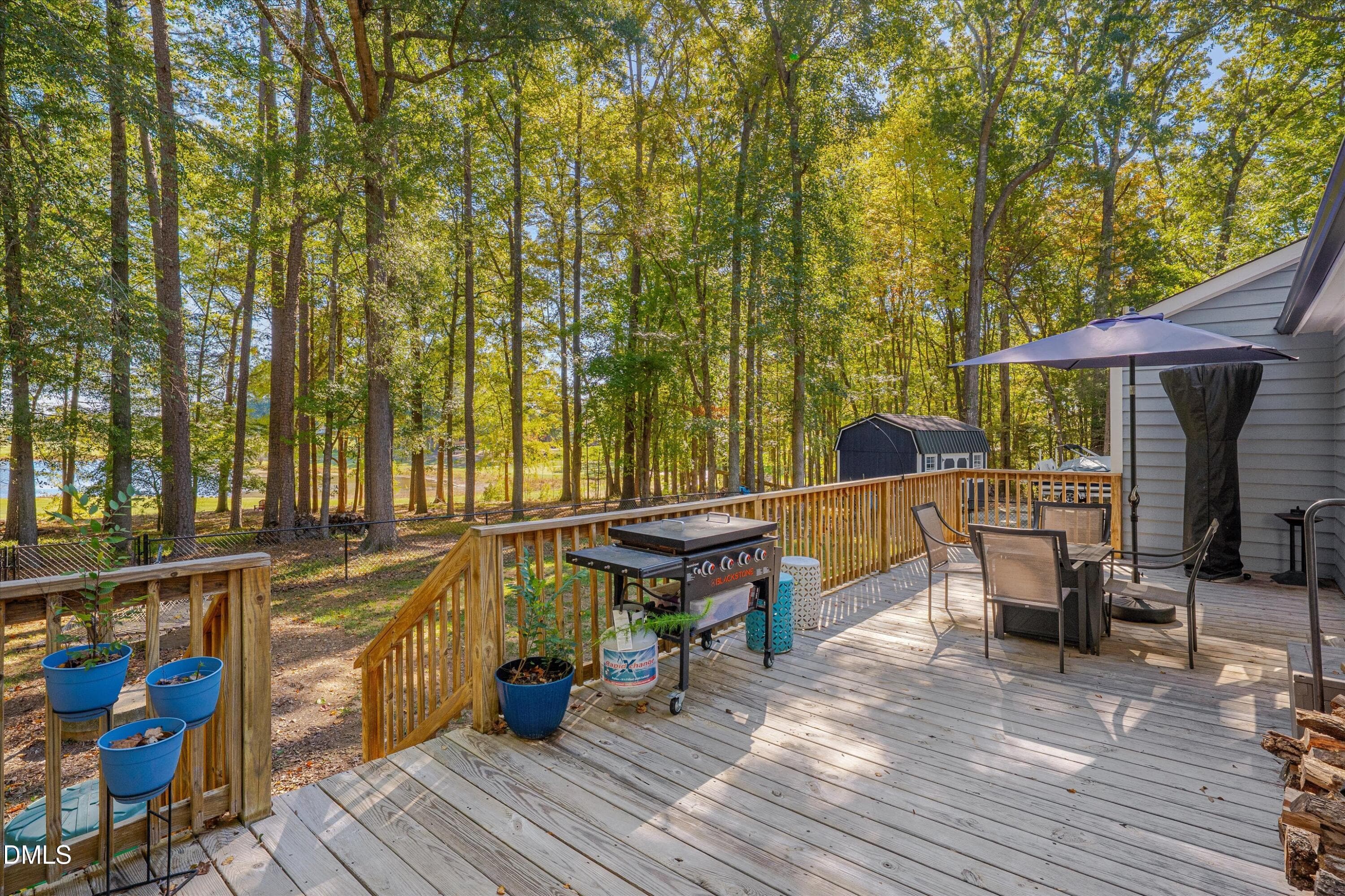 Deck - 408 Lake Winds Trail, Rougemont, NC 27572