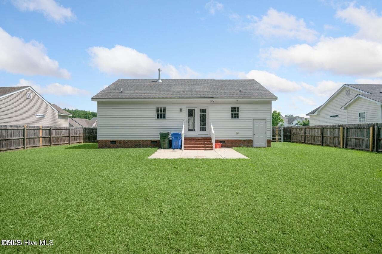 backyard - 4007 Sabre Lane NW, Wilson, NC 27896