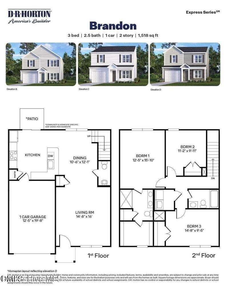 Floorplan - 3808 Dianne Drive NW, Wilson, NC 27896