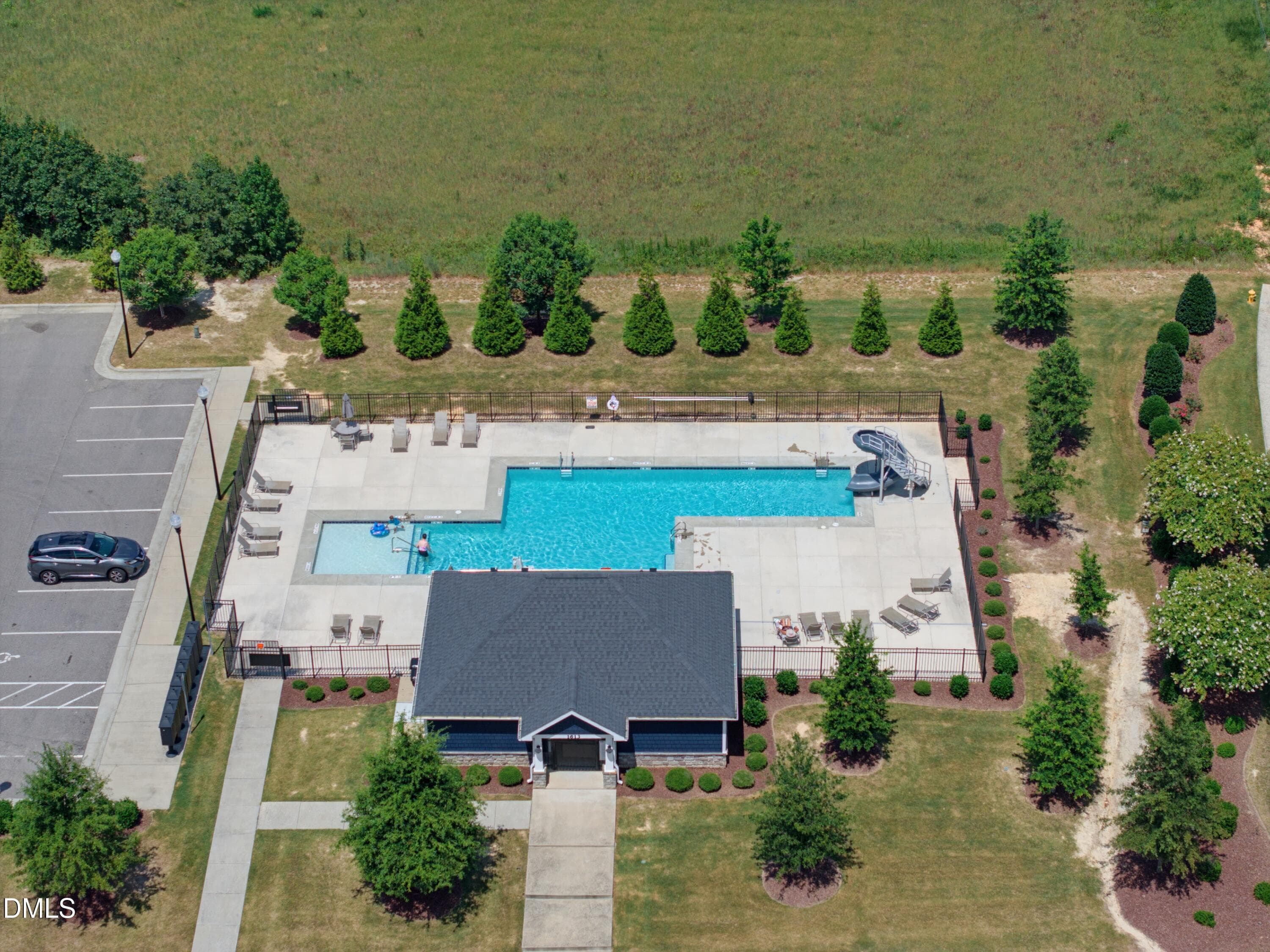 Community Pool - 1605 Sweetclover Drive, Wake Forest, NC 27587