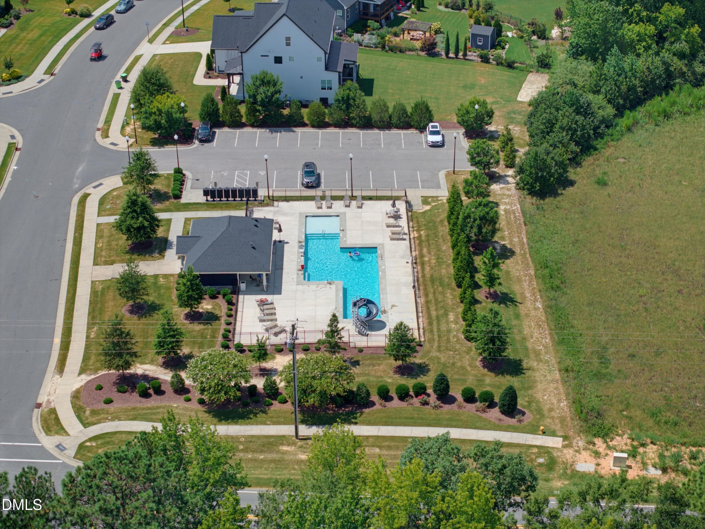 Community Pool - 1605 Sweetclover Drive, Wake Forest, NC 27587