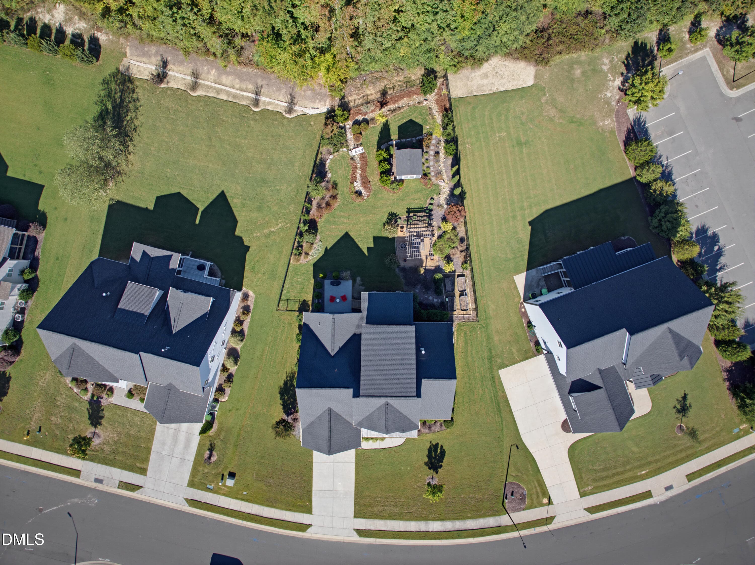 Aerial View - 1605 Sweetclover Drive, Wake Forest, NC 27587