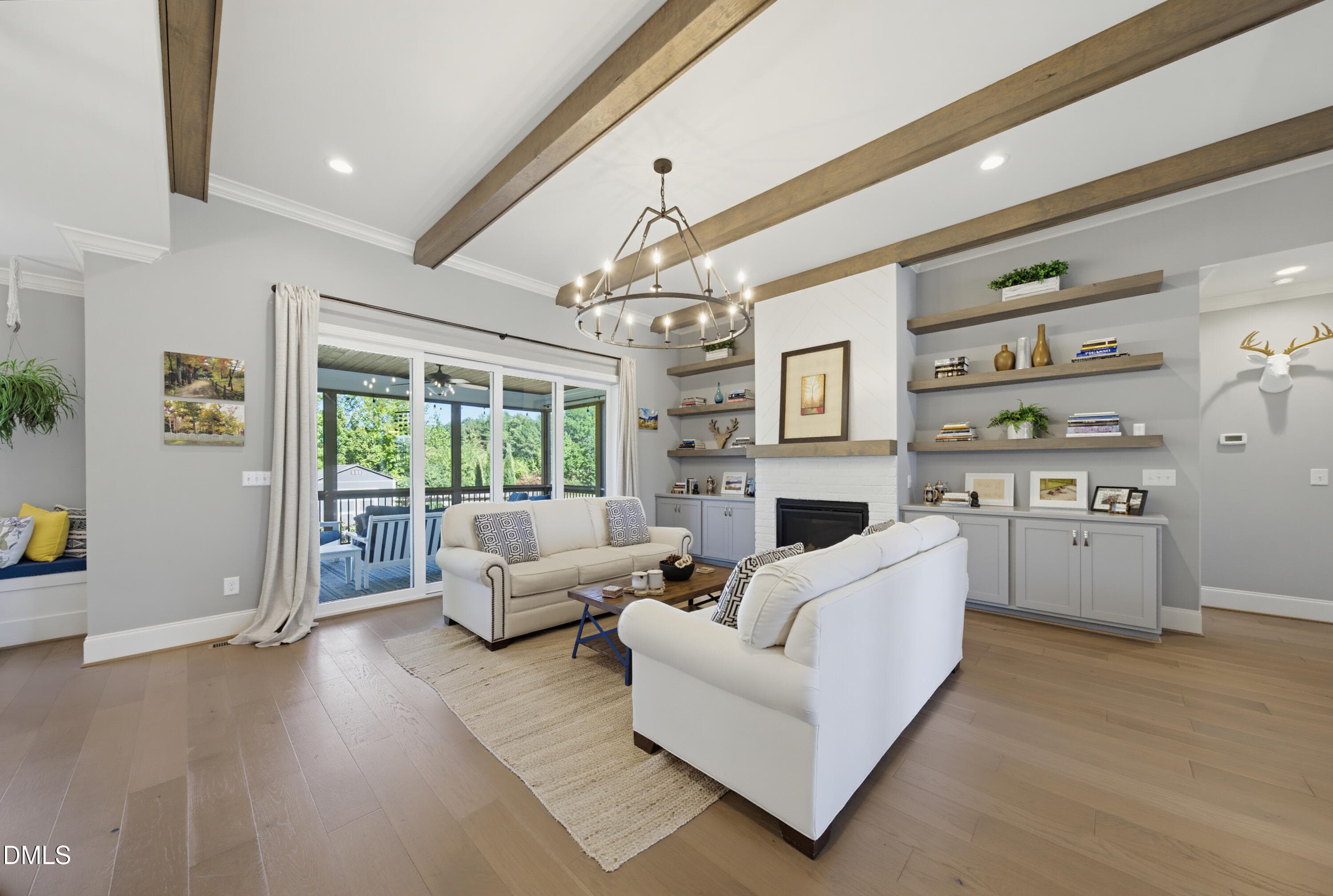 Living Room - 1605 Sweetclover Drive, Wake Forest, NC 27587