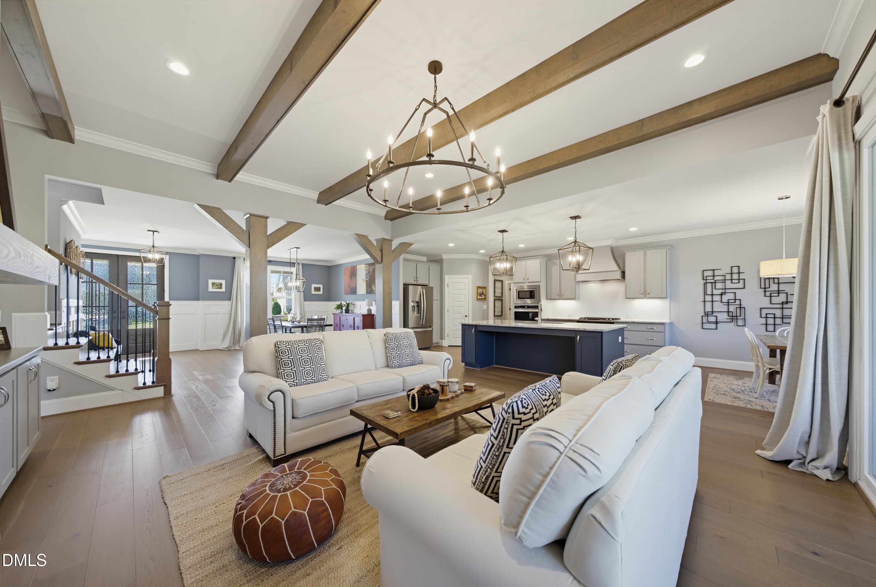 Living Room - 1605 Sweetclover Drive, Wake Forest, NC 27587