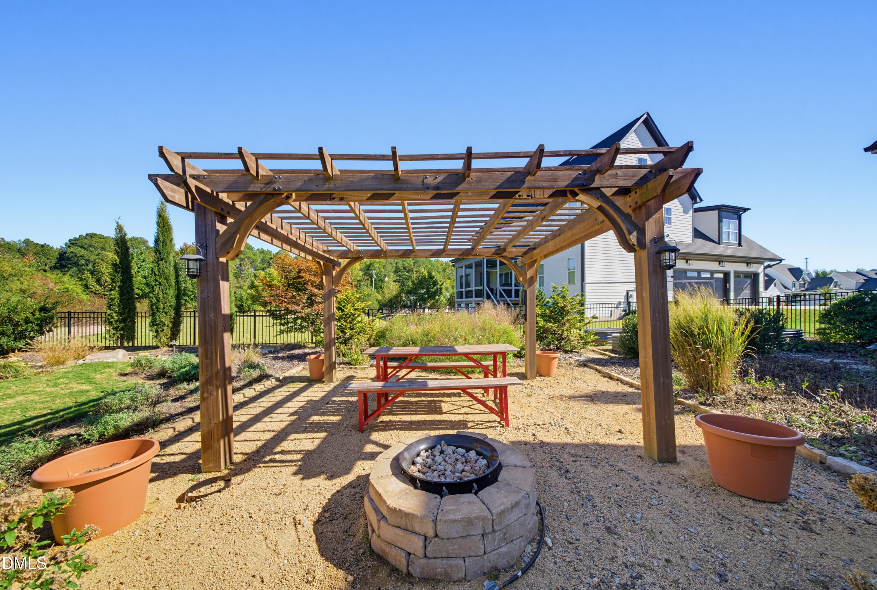 Patio - 1605 Sweetclover Drive, Wake Forest, NC 27587