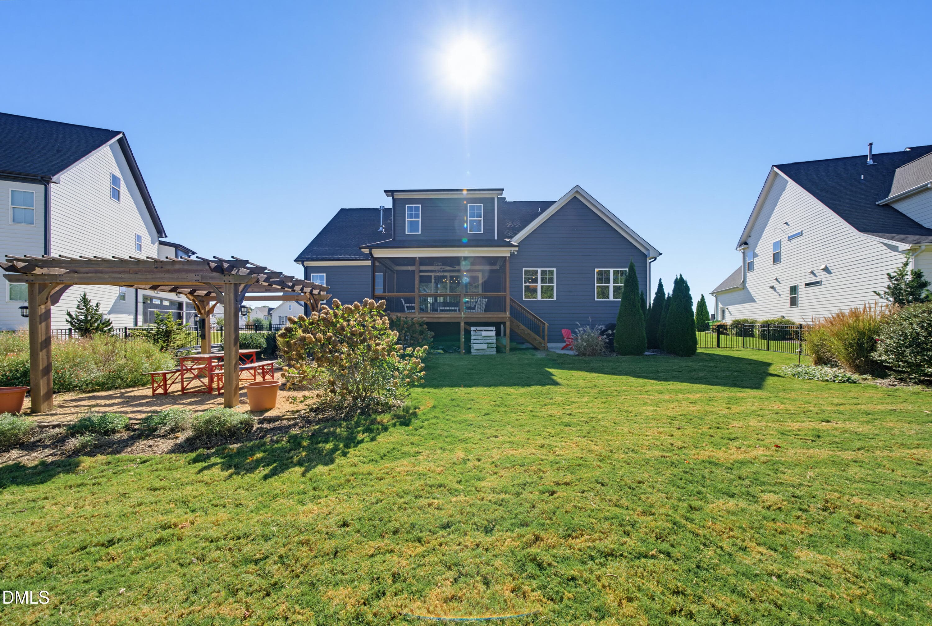 Back of Structure - 1605 Sweetclover Drive, Wake Forest, NC 27587