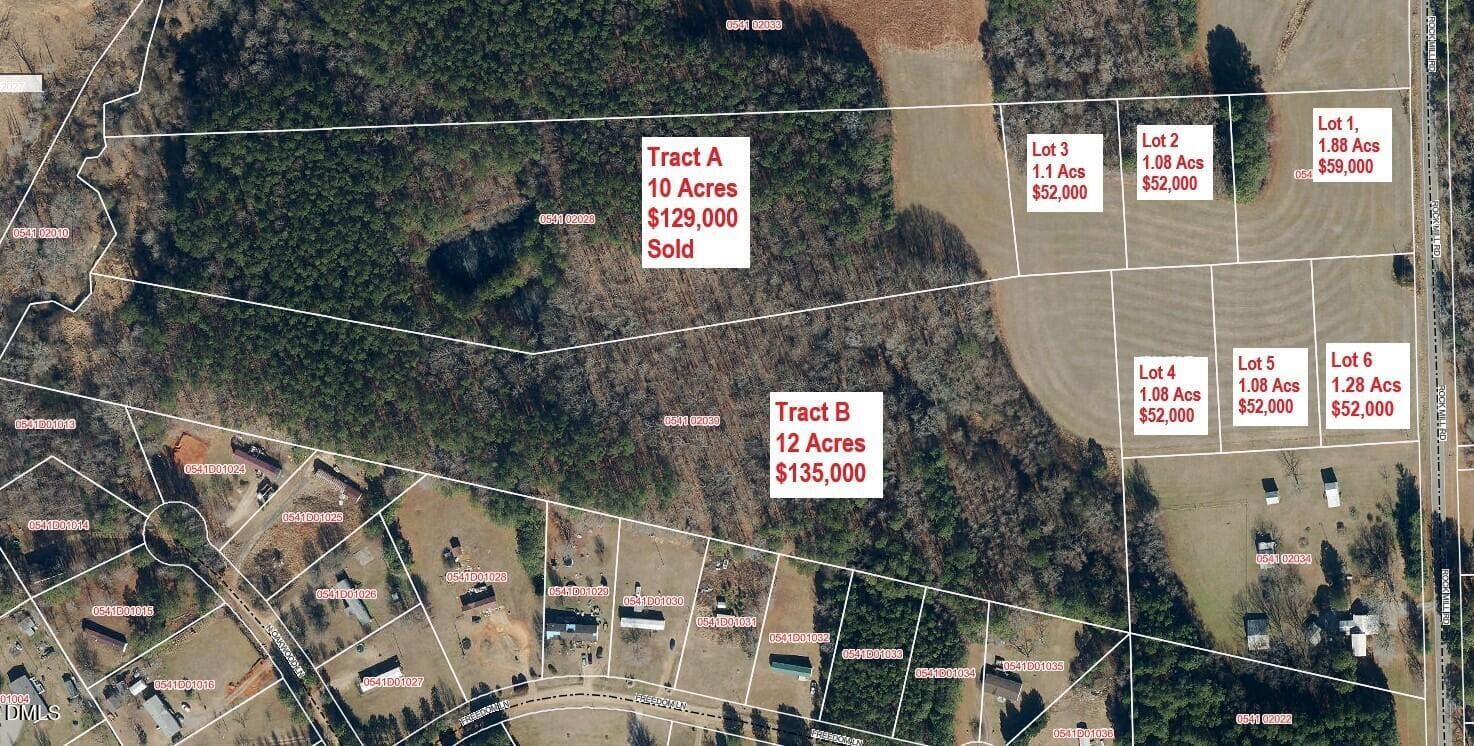Rock Mill Rd Pricing map - 6 Rock Mill Road, Henderson, NC 27537