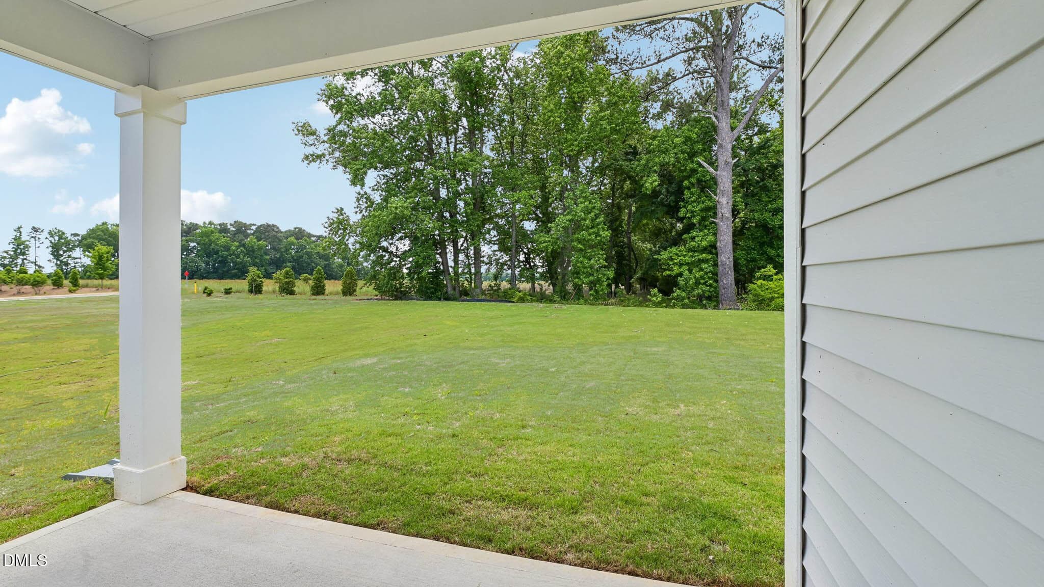 REAR COVERED PATIO - 296 Holton Street, Wilsons Mills, NC 27577