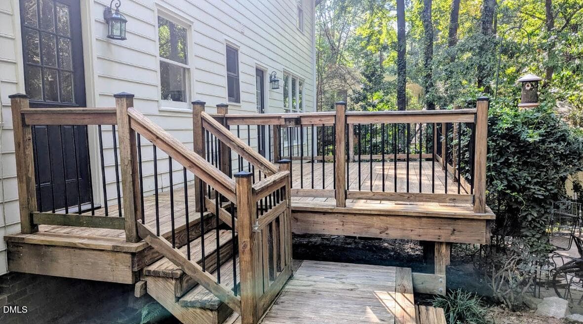 deck - 4818 Highgate Drive, Durham, NC 27713