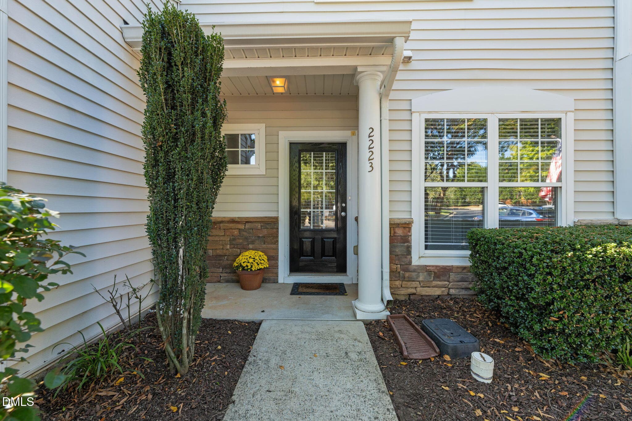 Covered Entrance - 2223 Banks Hill Row Road, Raleigh, NC 27614