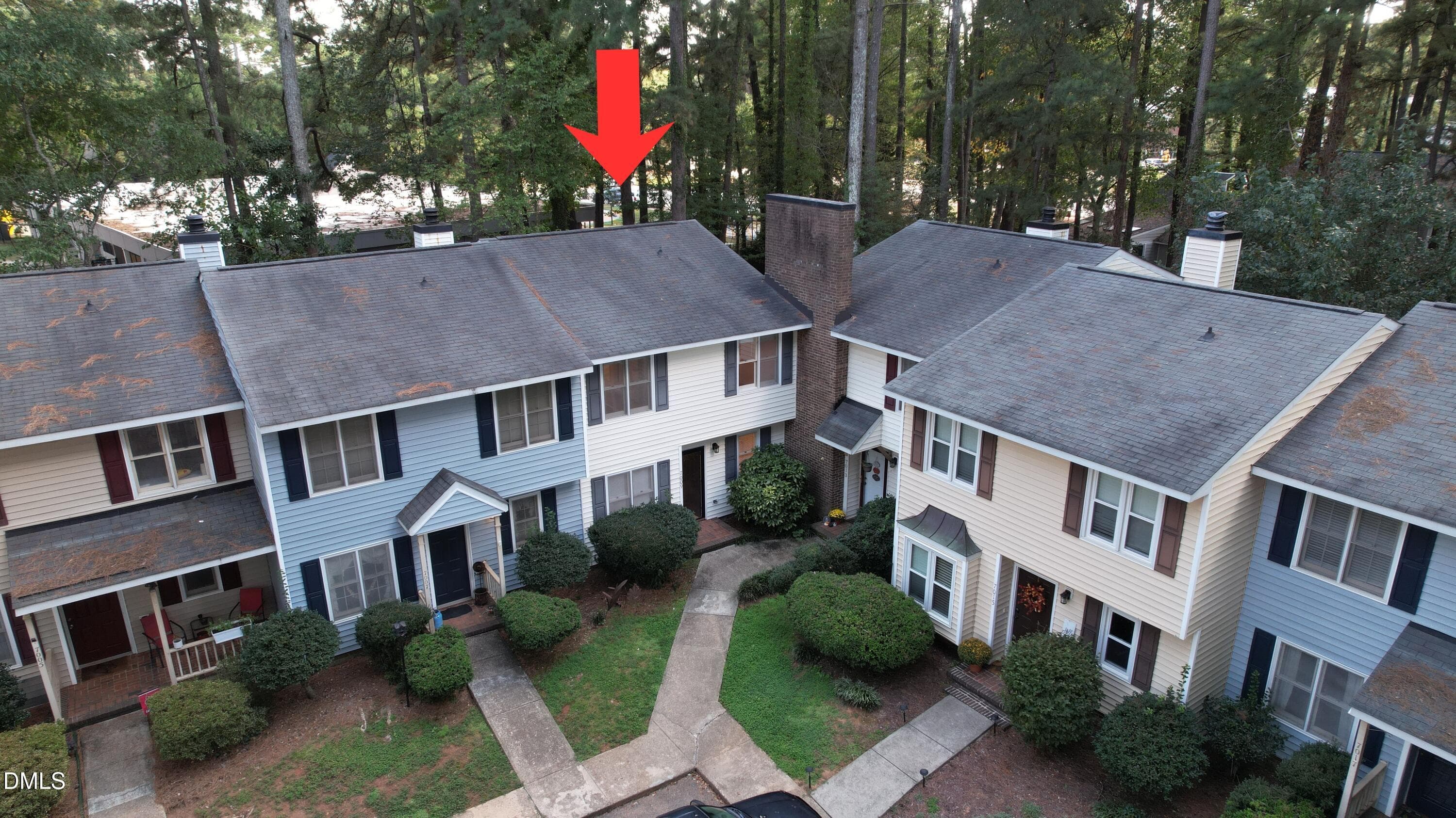 7009 Staghorn Lane Front Elevated - 7009 Staghorn Lane, Raleigh, NC 27615