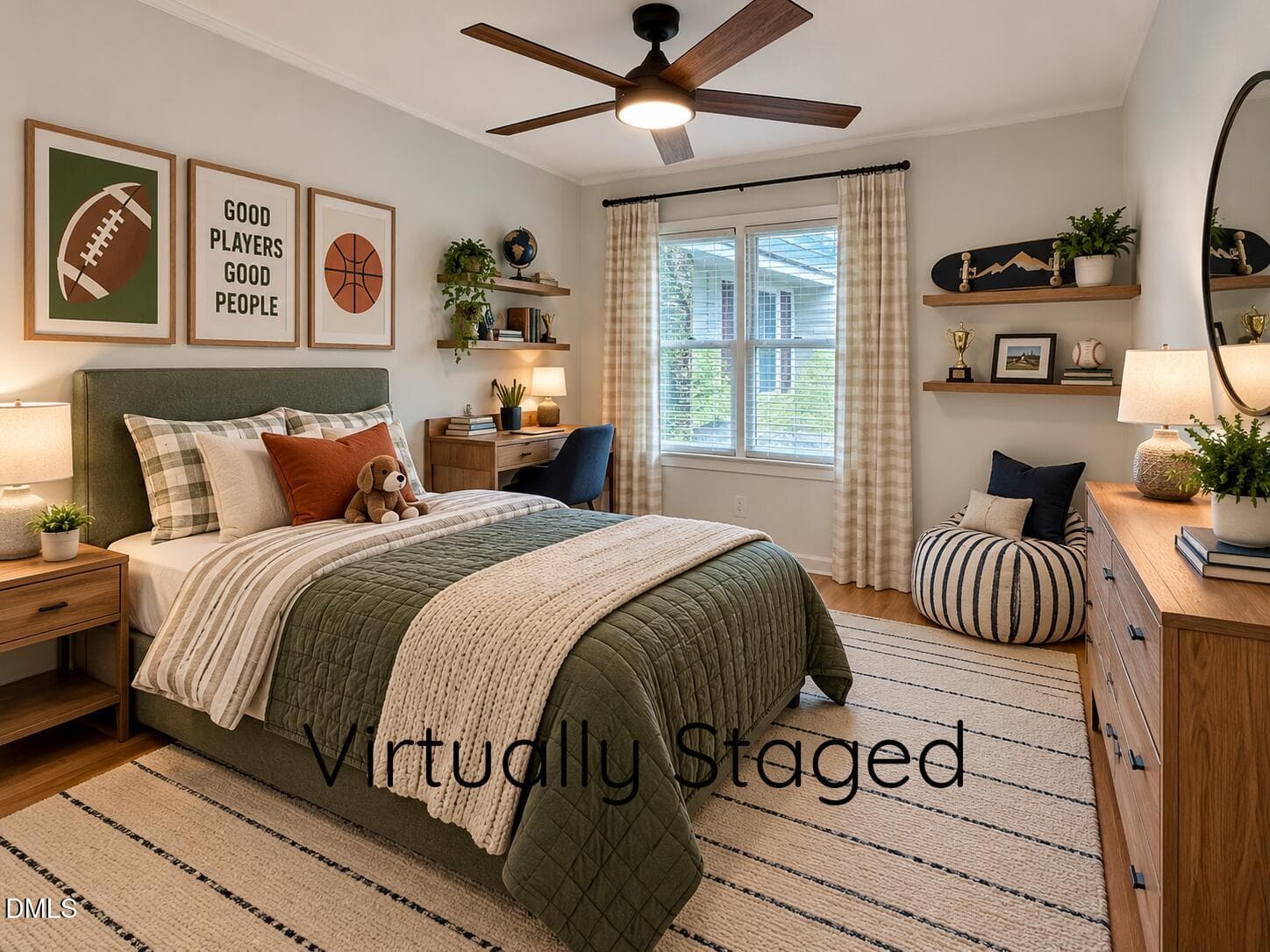 Staghorn Bedroom 2 VS - 7009 Staghorn Lane, Raleigh, NC 27615