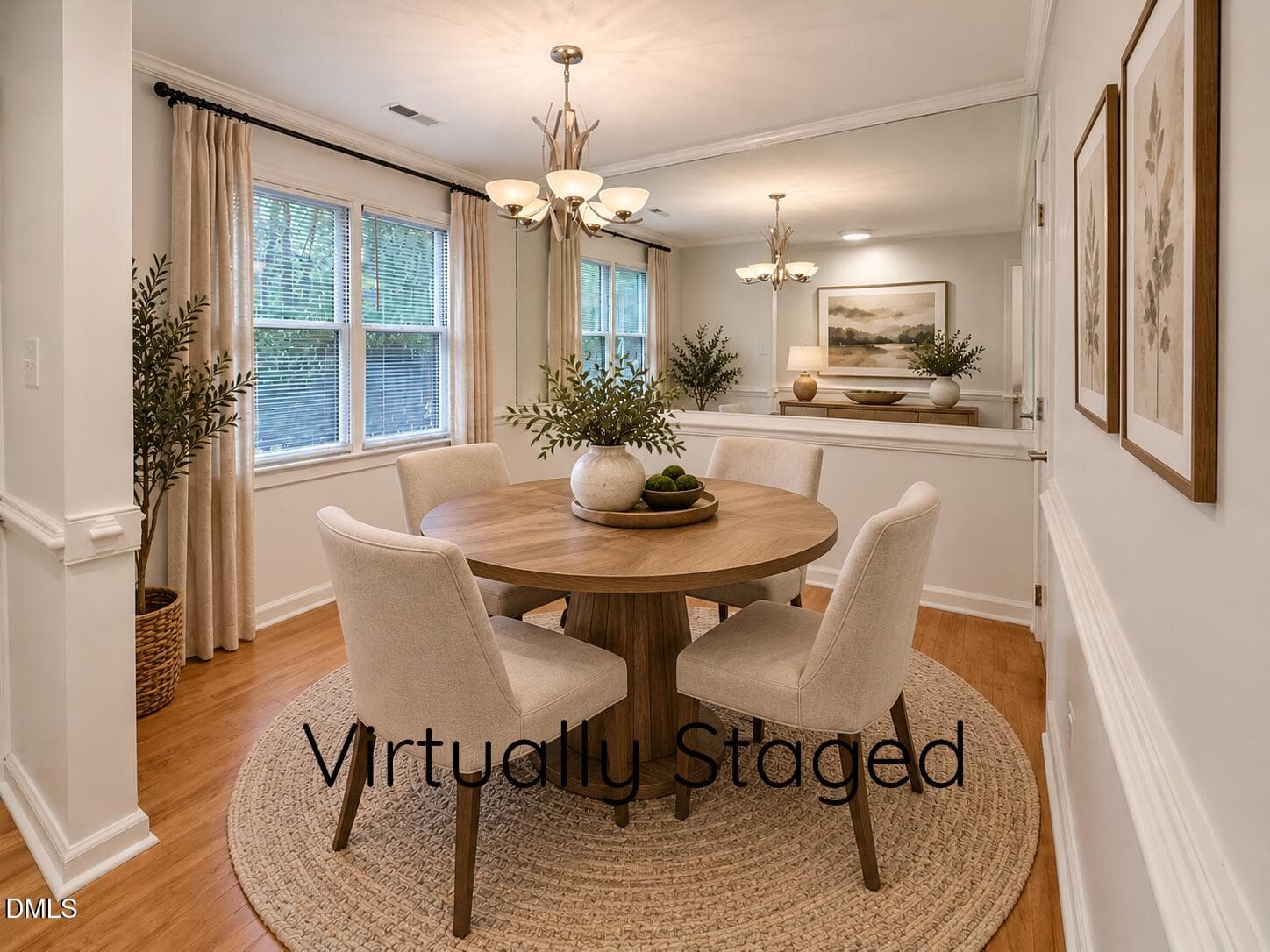 Staghorn Dining Room VS - 7009 Staghorn Lane, Raleigh, NC 27615