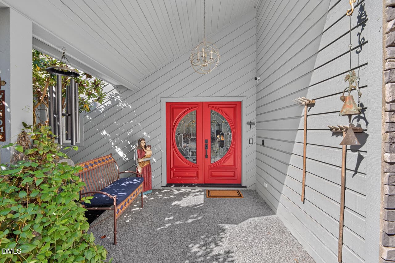red door - 1070 Foxcliff Drive, Mebane, NC 27302