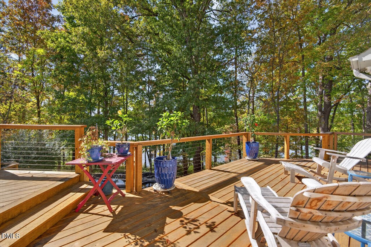 big deck - 1070 Foxcliff Drive, Mebane, NC 27302