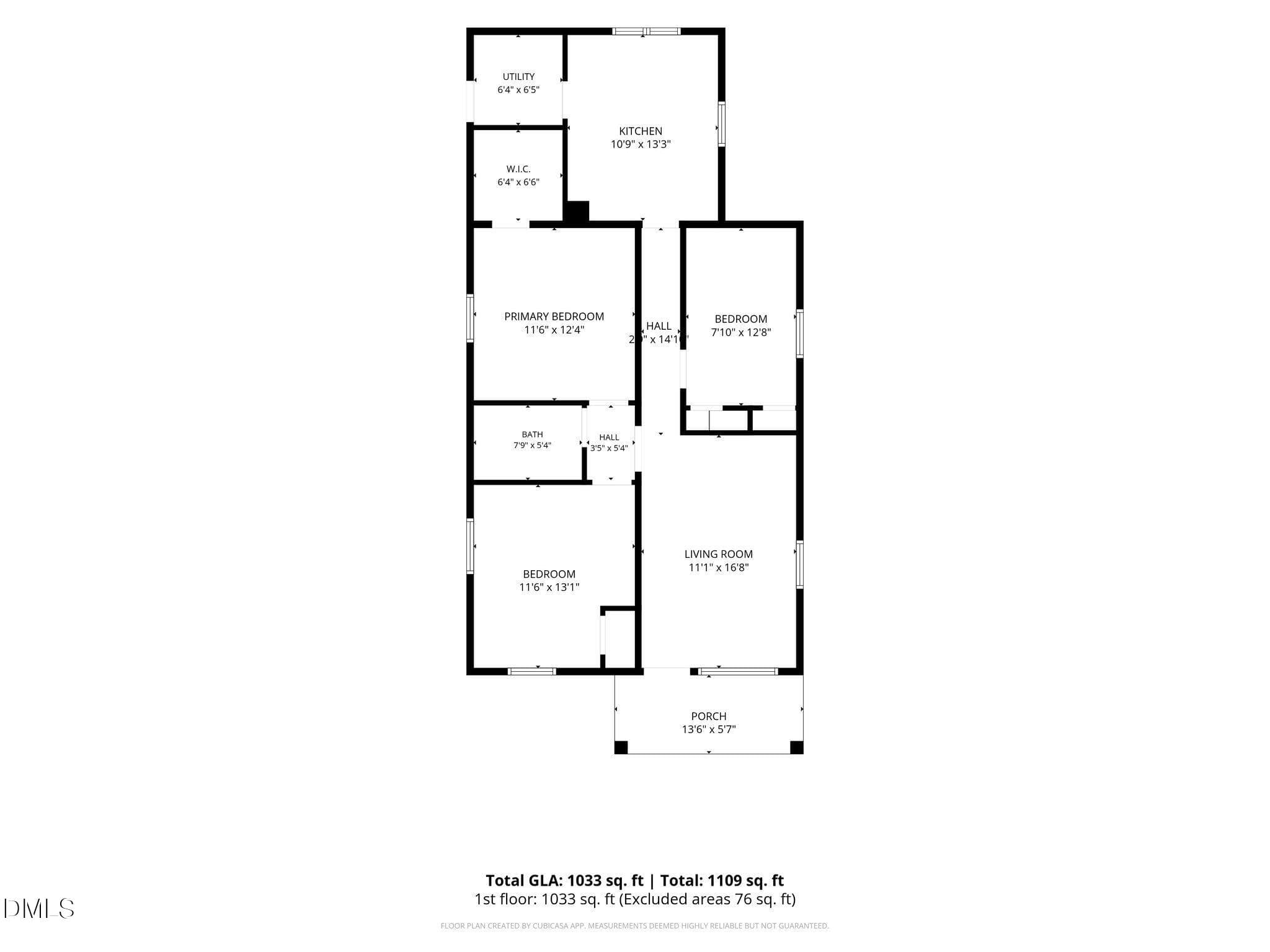 511 Commonwealth floorplan - 511 Commonwealth Street, Durham, NC 27703