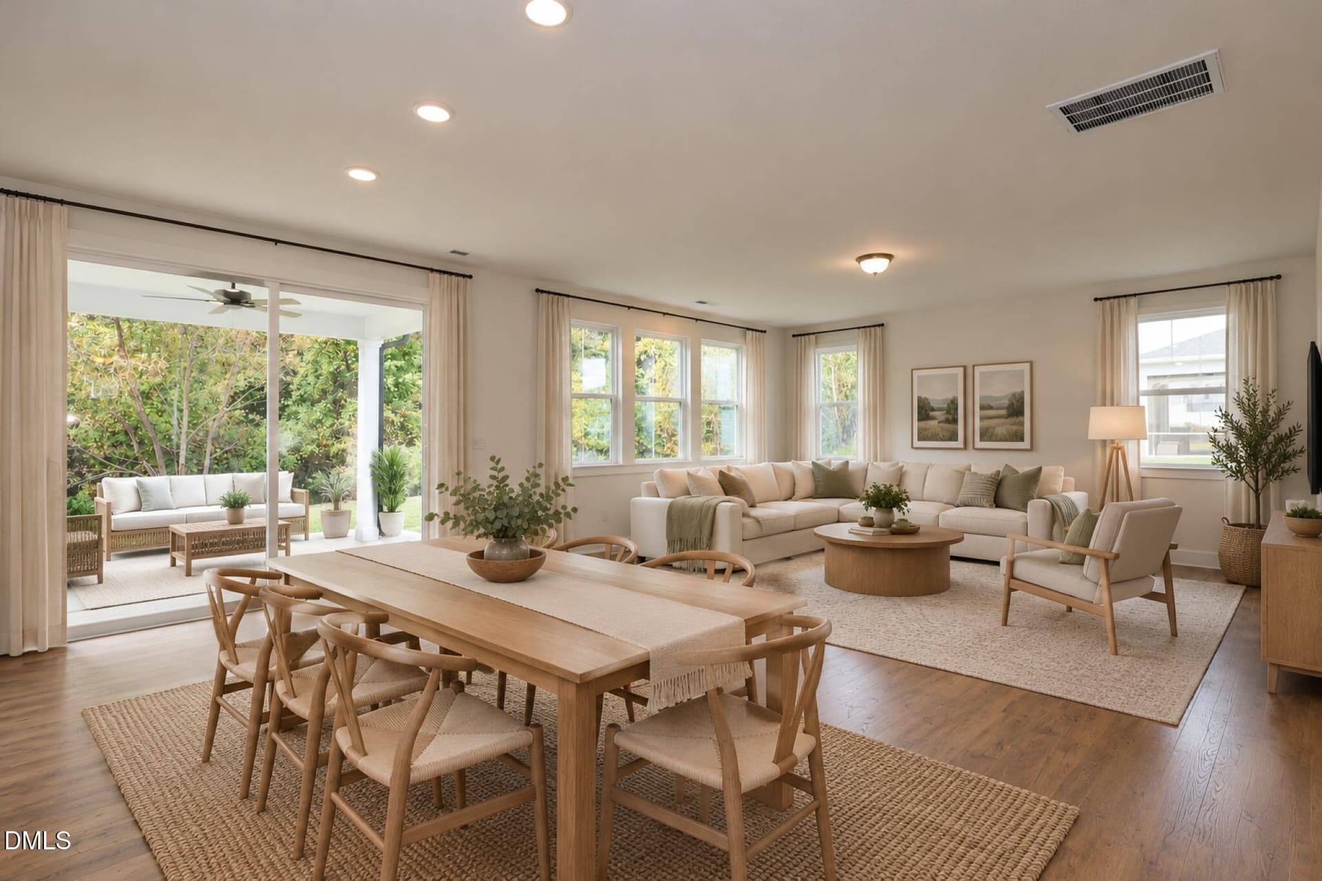 open living - 74 Mendenhall Drive, Angier, NC 27501