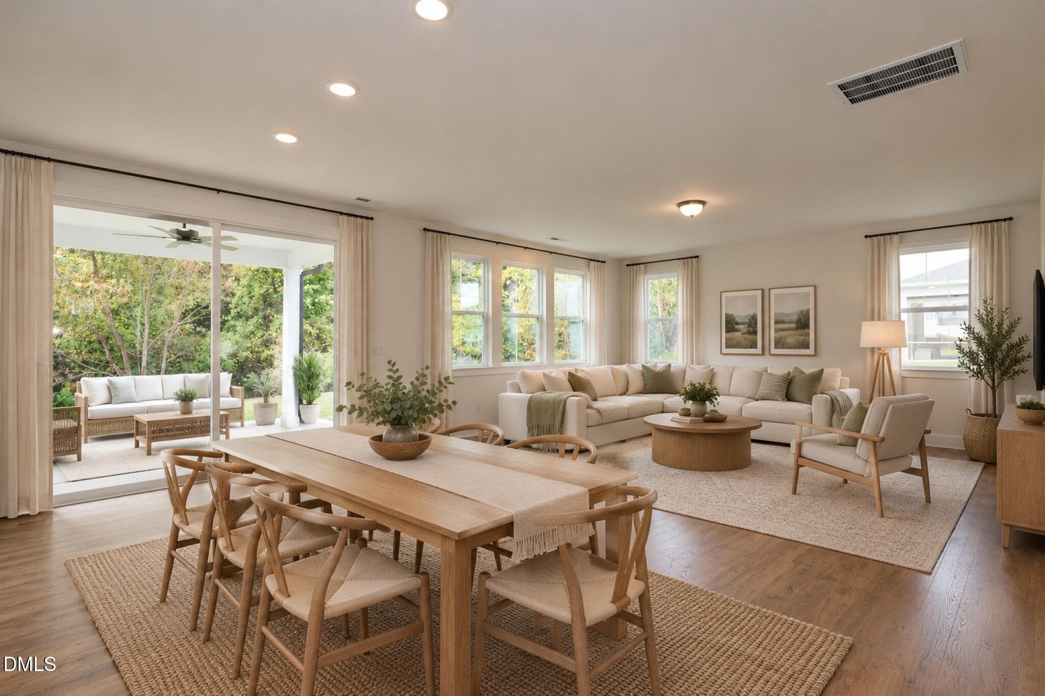 open living - 74 Mendenhall Drive, Angier, NC 27501