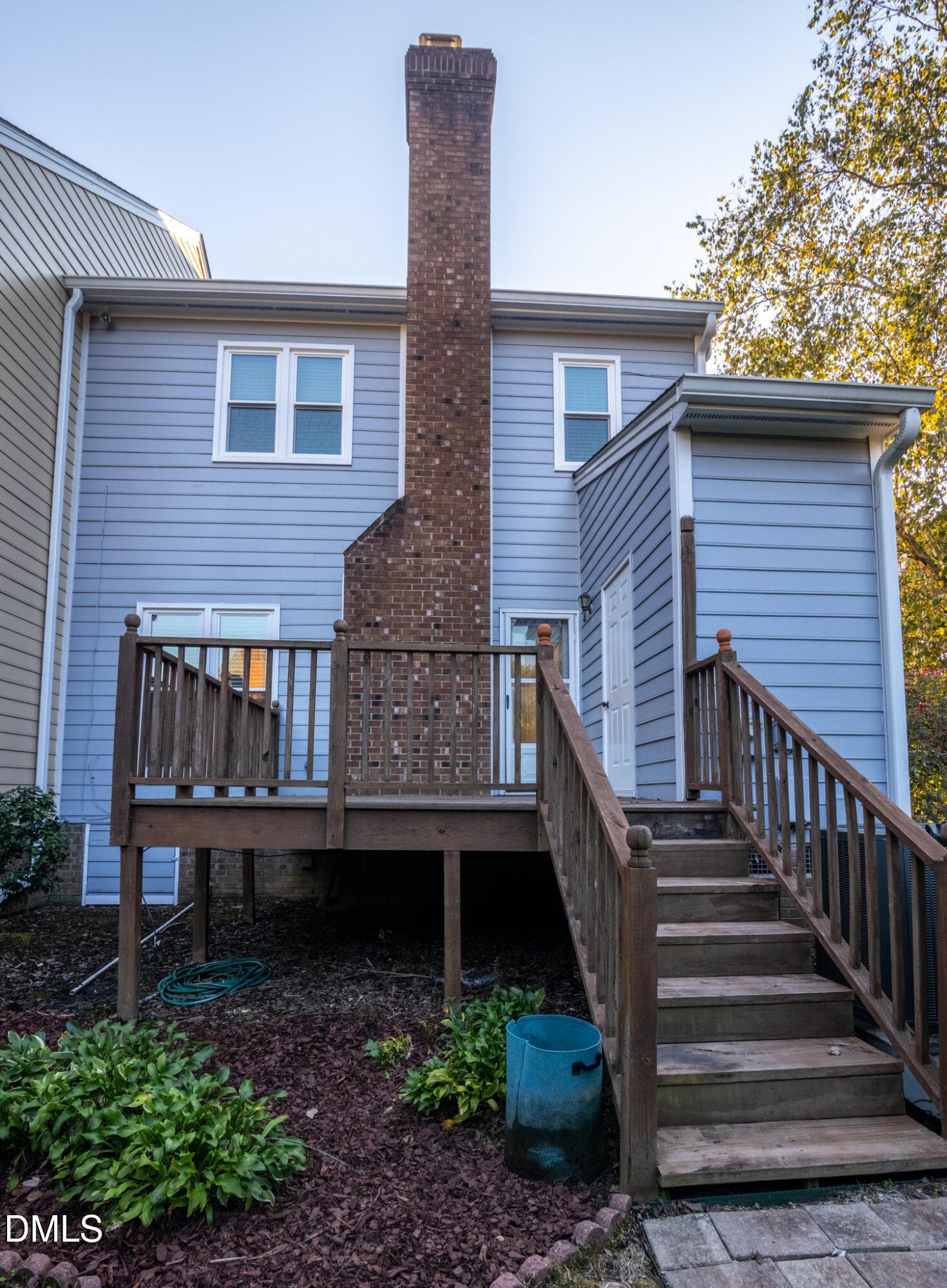 23-rear-exterior - 8338 Wycombe Lane, Raleigh, NC 27615