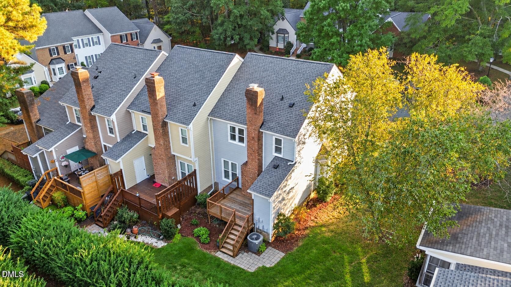 25-aerial - 8338 Wycombe Lane, Raleigh, NC 27615