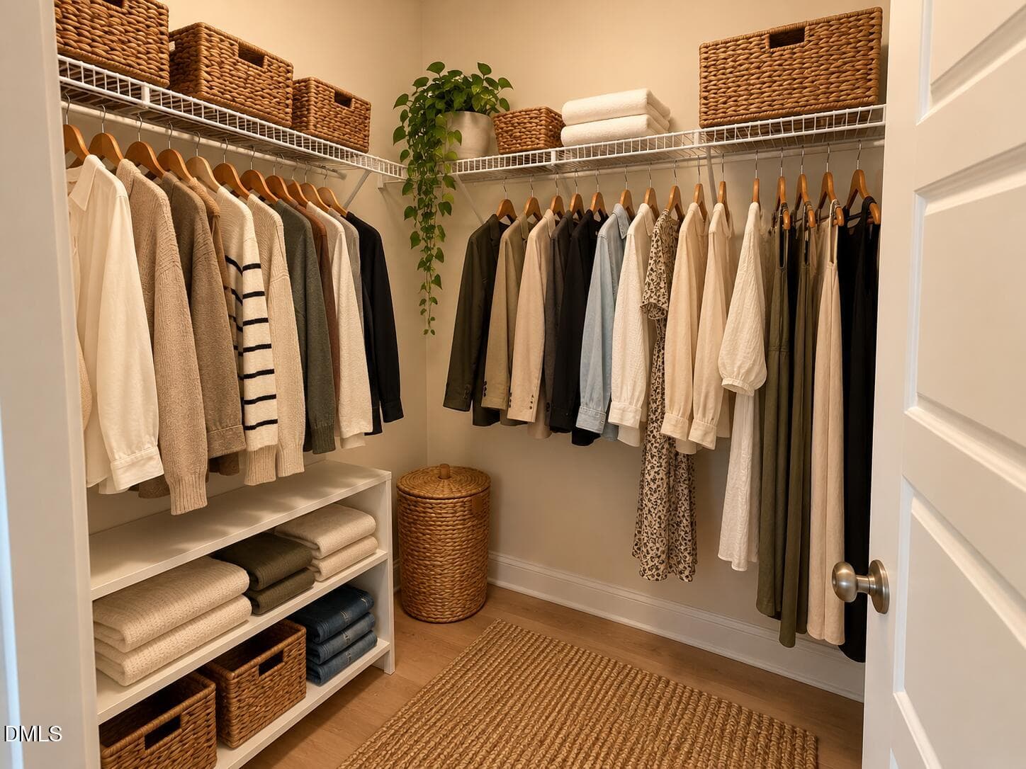 Guest Bedroom Walk-In Closet - 615 Hedrick Rdg Road 301, Cary, NC 27519
