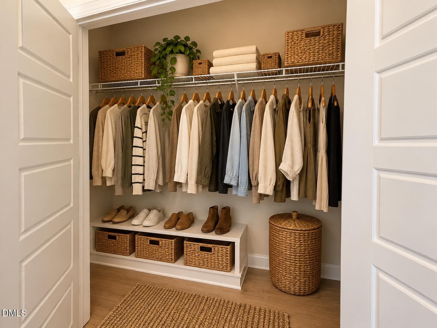 Guest Bedroom #2 Closet - 615 Hedrick Rdg Road 301, Cary, NC 27519