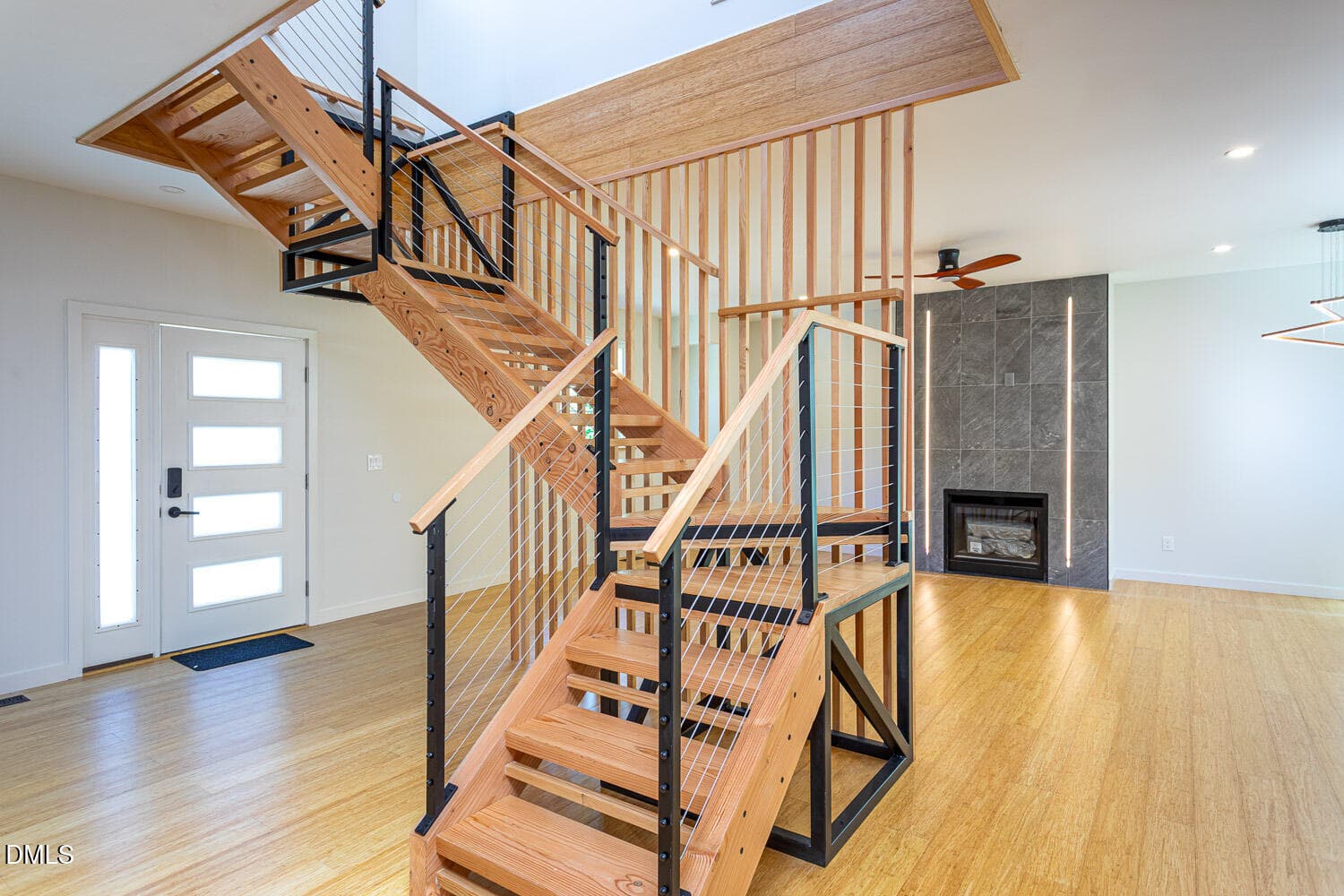 14 - Architectural staircase - 209 Freeman Street, Raleigh, NC 27601