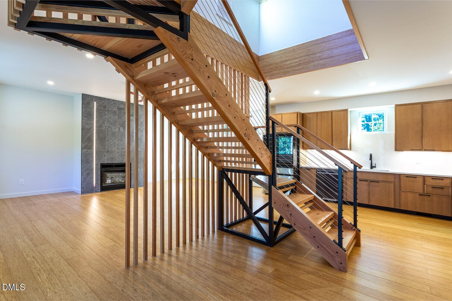 19 - Staircase and living - 209 Freeman Street, Raleigh, NC 27601