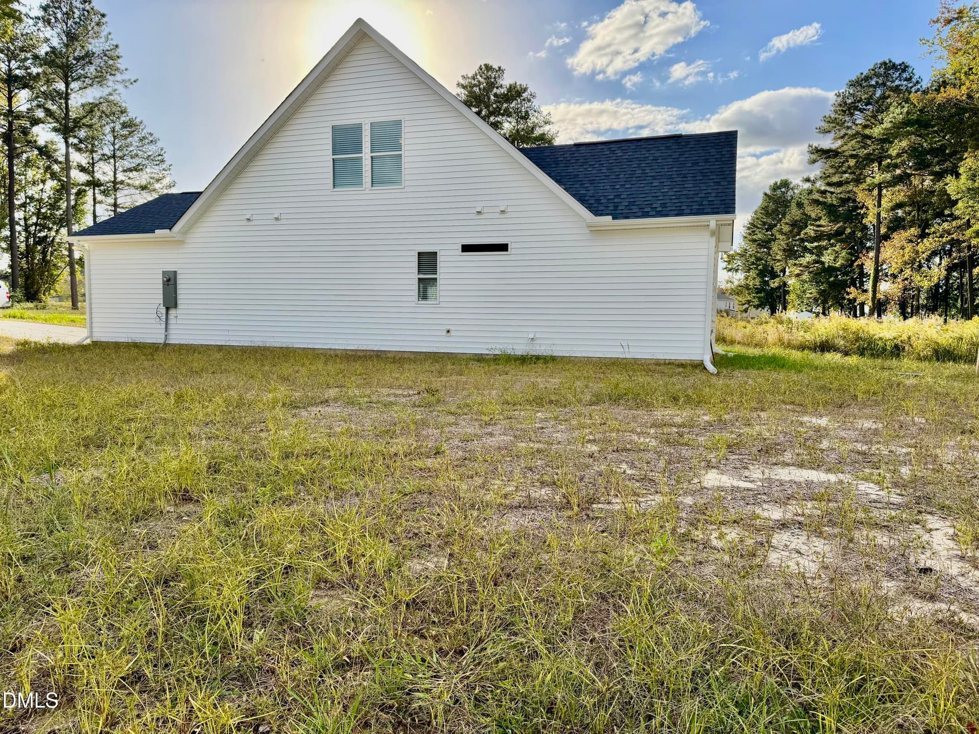 Side Yd. - 453 Queenstown Drive, Princeton, NC 27569